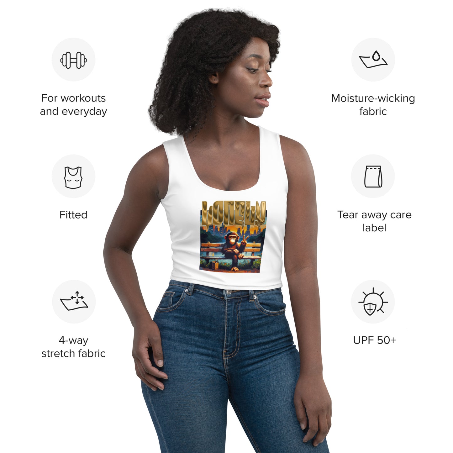 Crop Top | Lonely NYC Ape