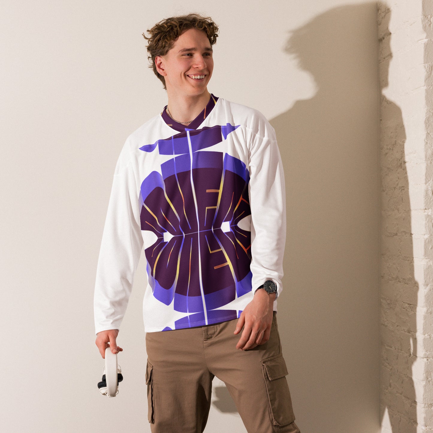 Recycled Hockey Fan Jersey - Lonely Vibe