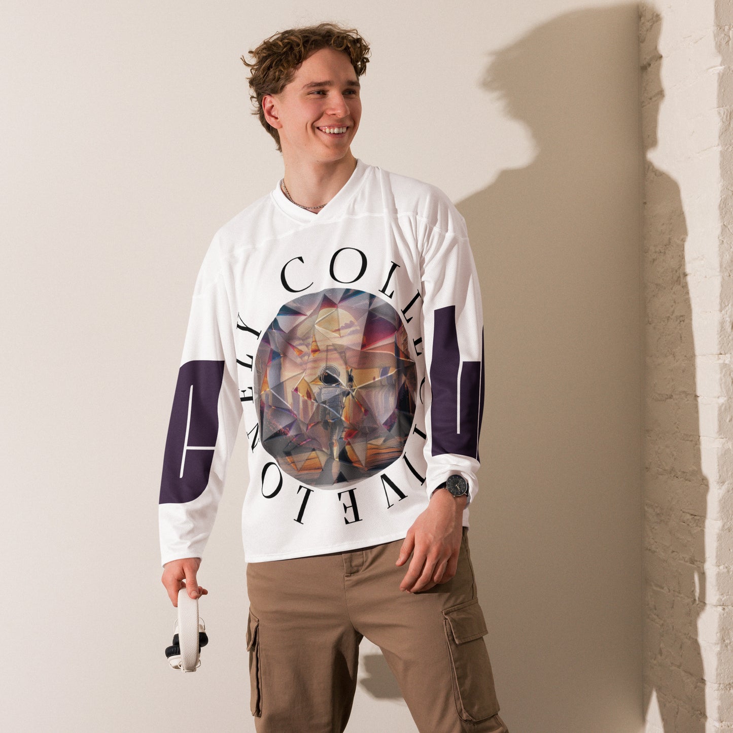 Recycled Hockey Fan Jersey | Lonely Astronaut