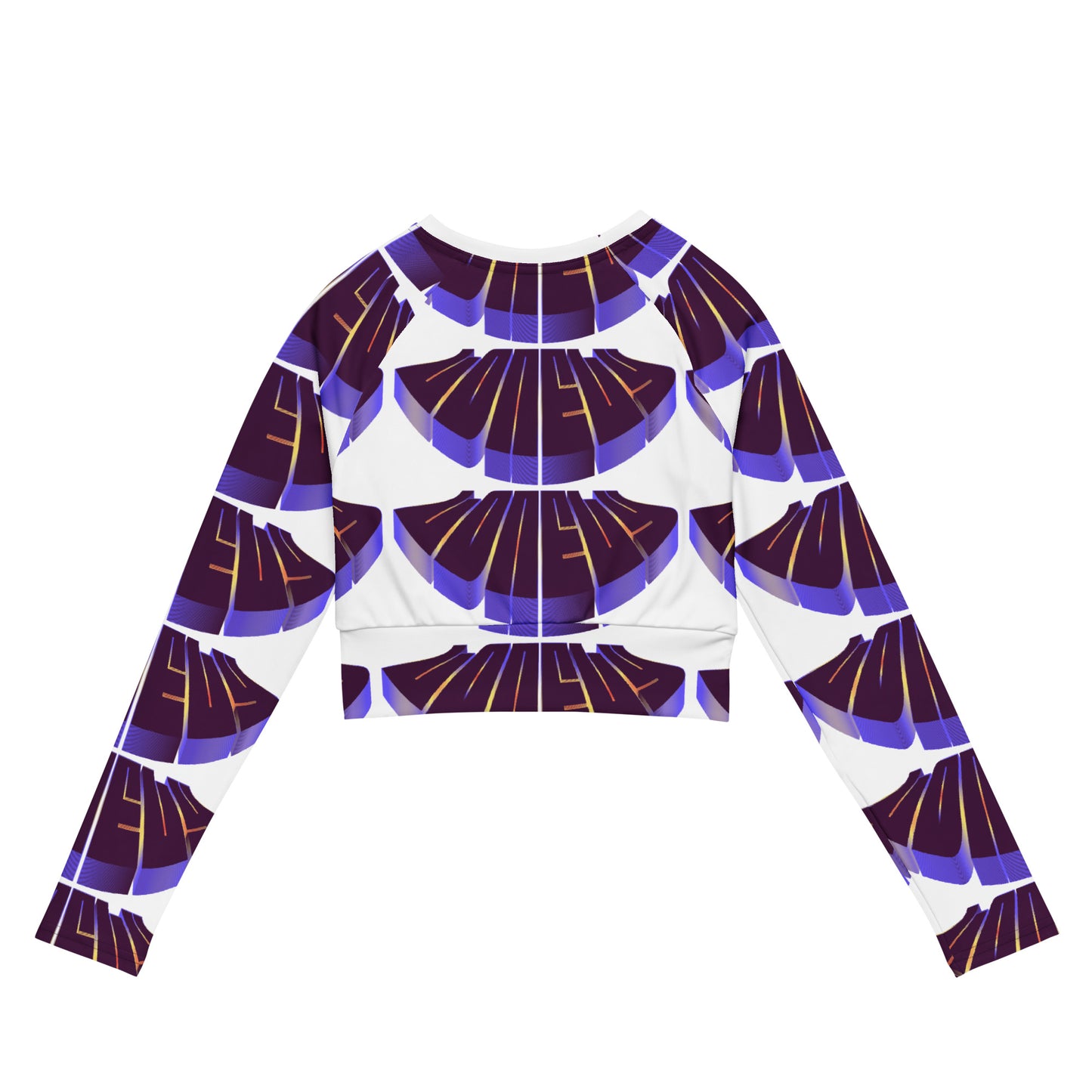 Recycled long-sleeve crop top | Lonely Vibe