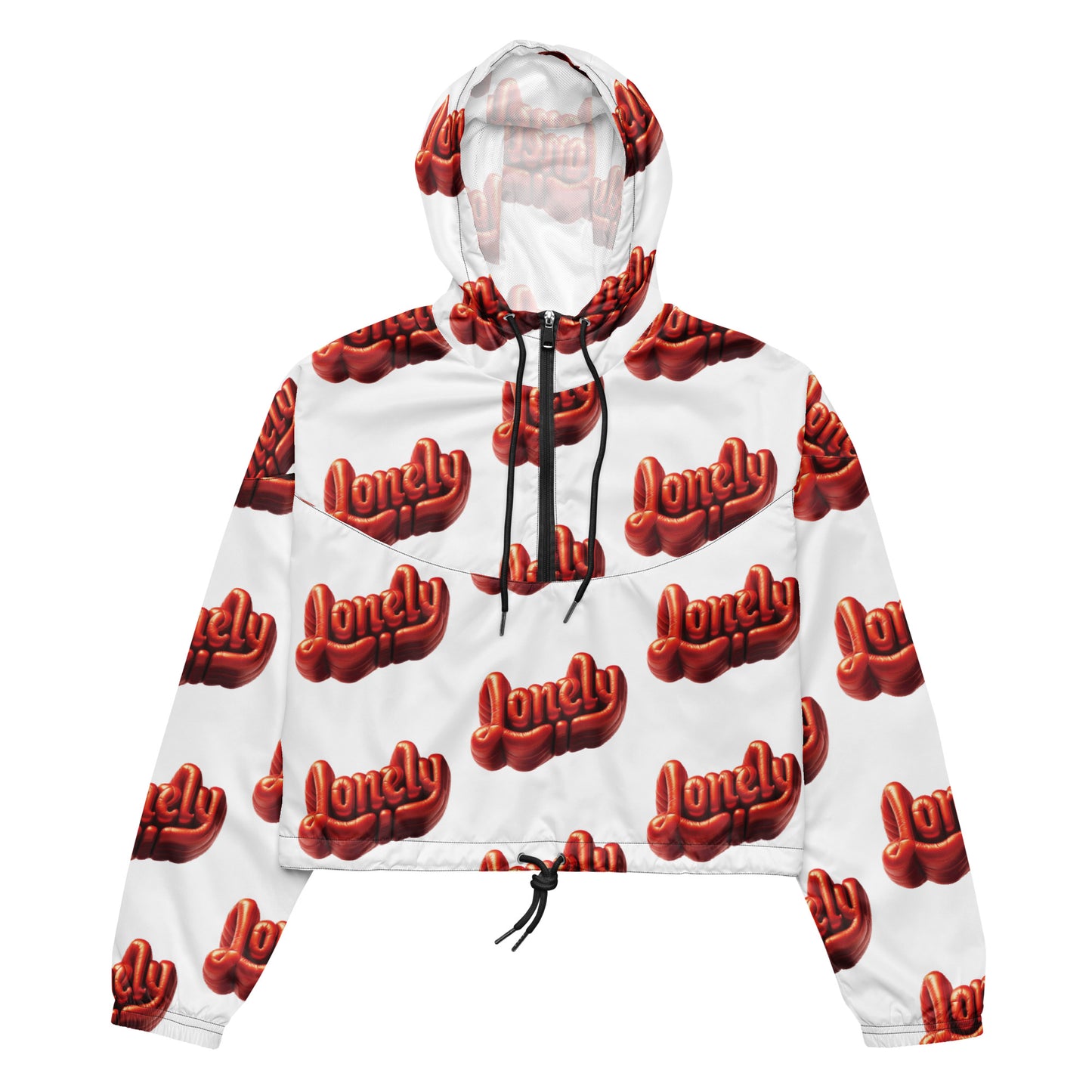 Women’s Cropped Windbreaker | Lonely Balloon