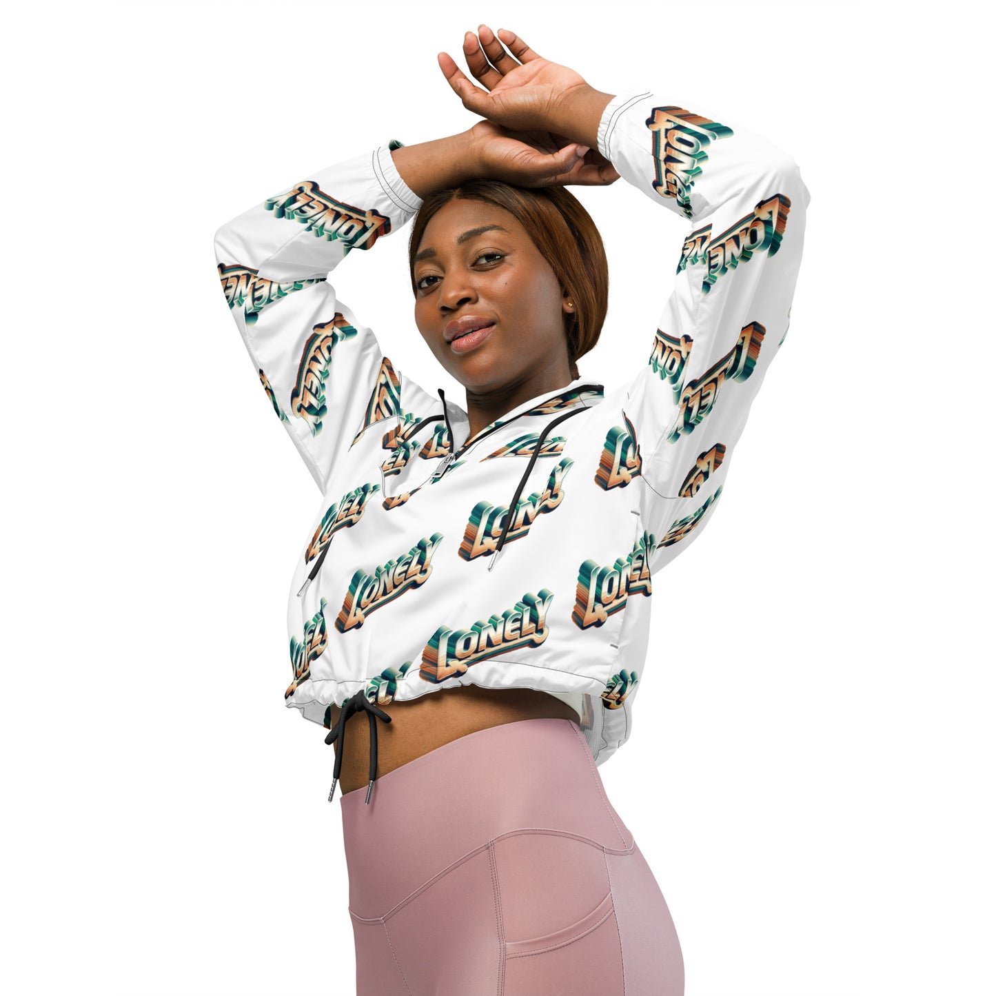 Women’s cropped windbreaker | Lonely Ombré