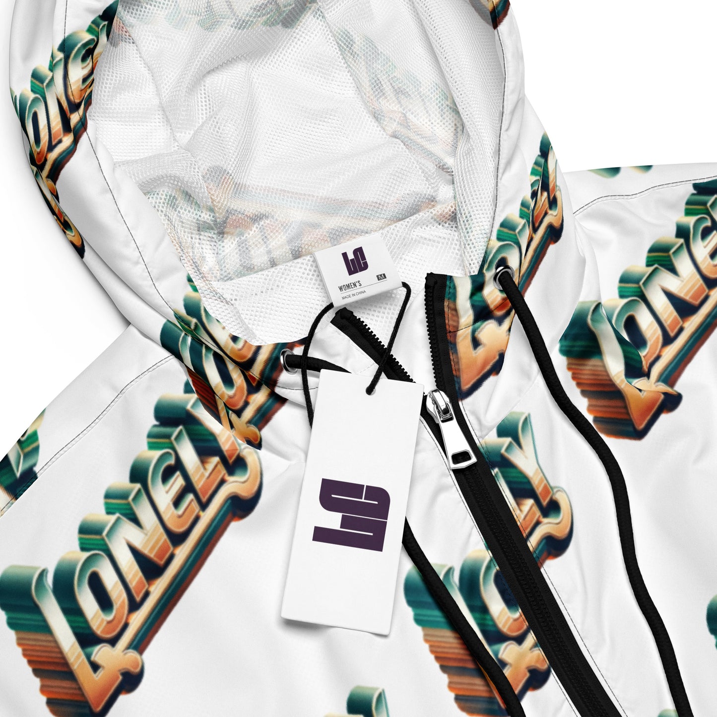 Women’s cropped windbreaker | Lonely Ombré
