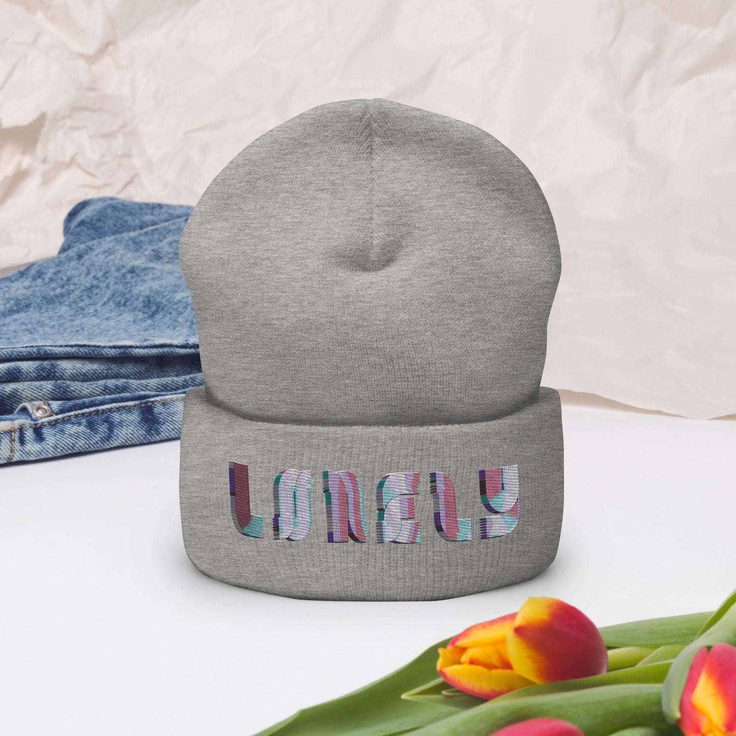 Cuffed Beanie - Lonely Candy (Stitched)