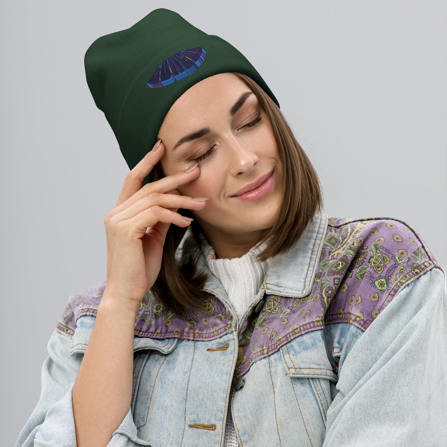 Embroidered Beanie | Lonely Vibe