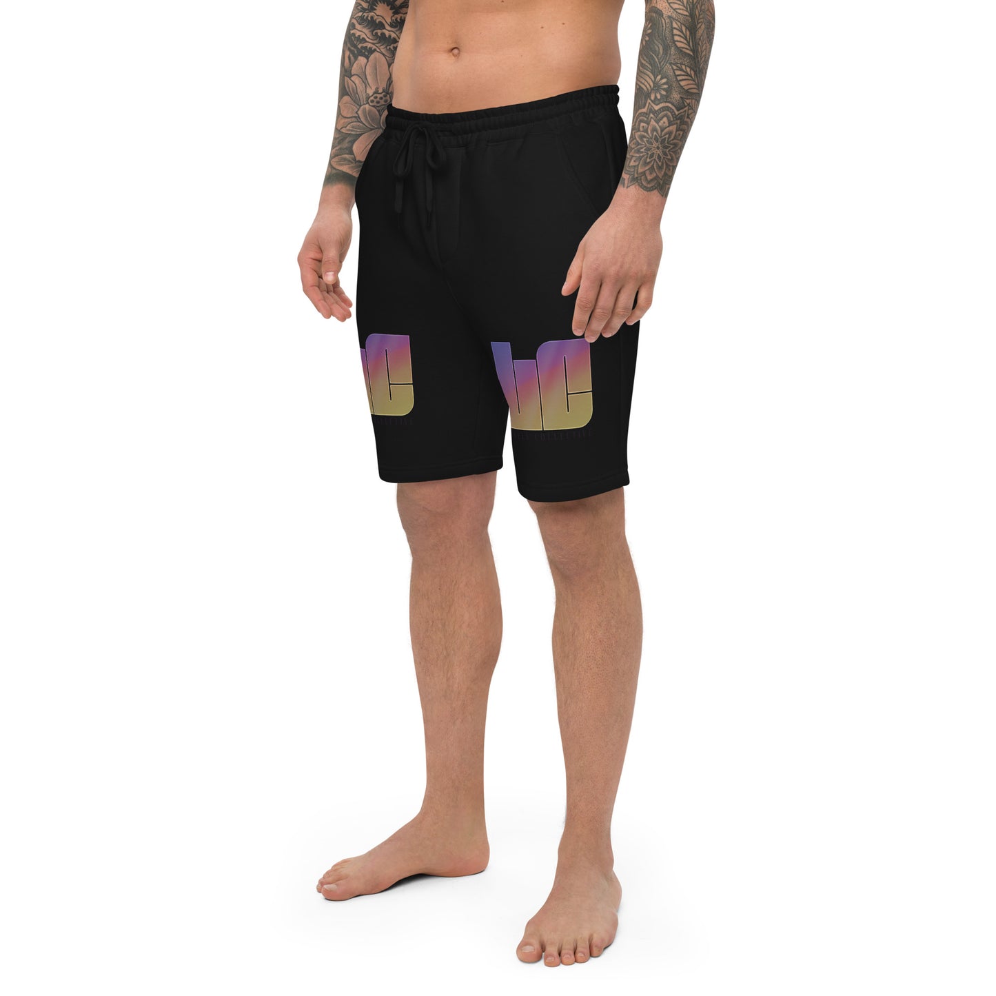 Men's Fleece Shorts | Lonely Sunset Print