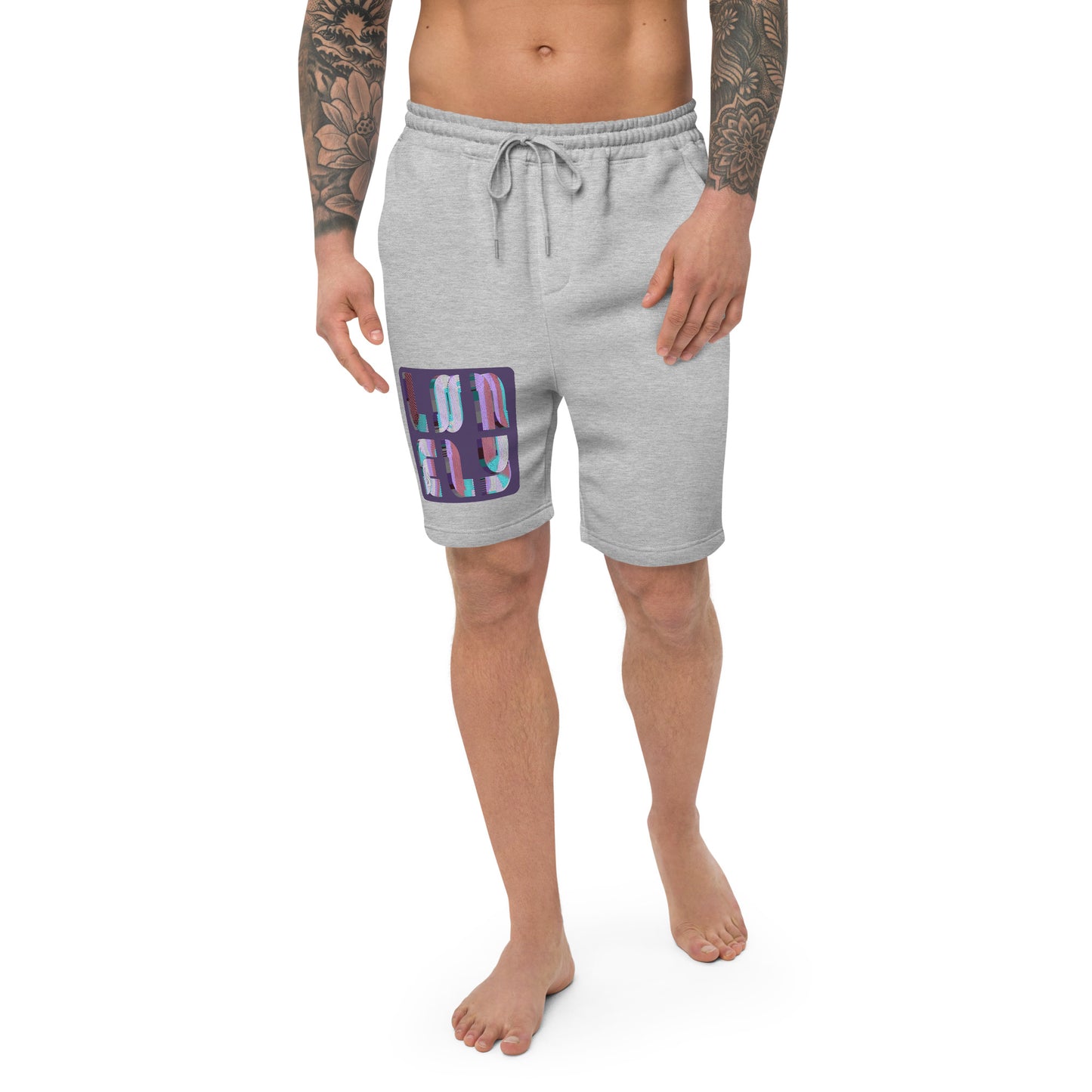 Men's Fleece Shorts | Lonely Candy Print