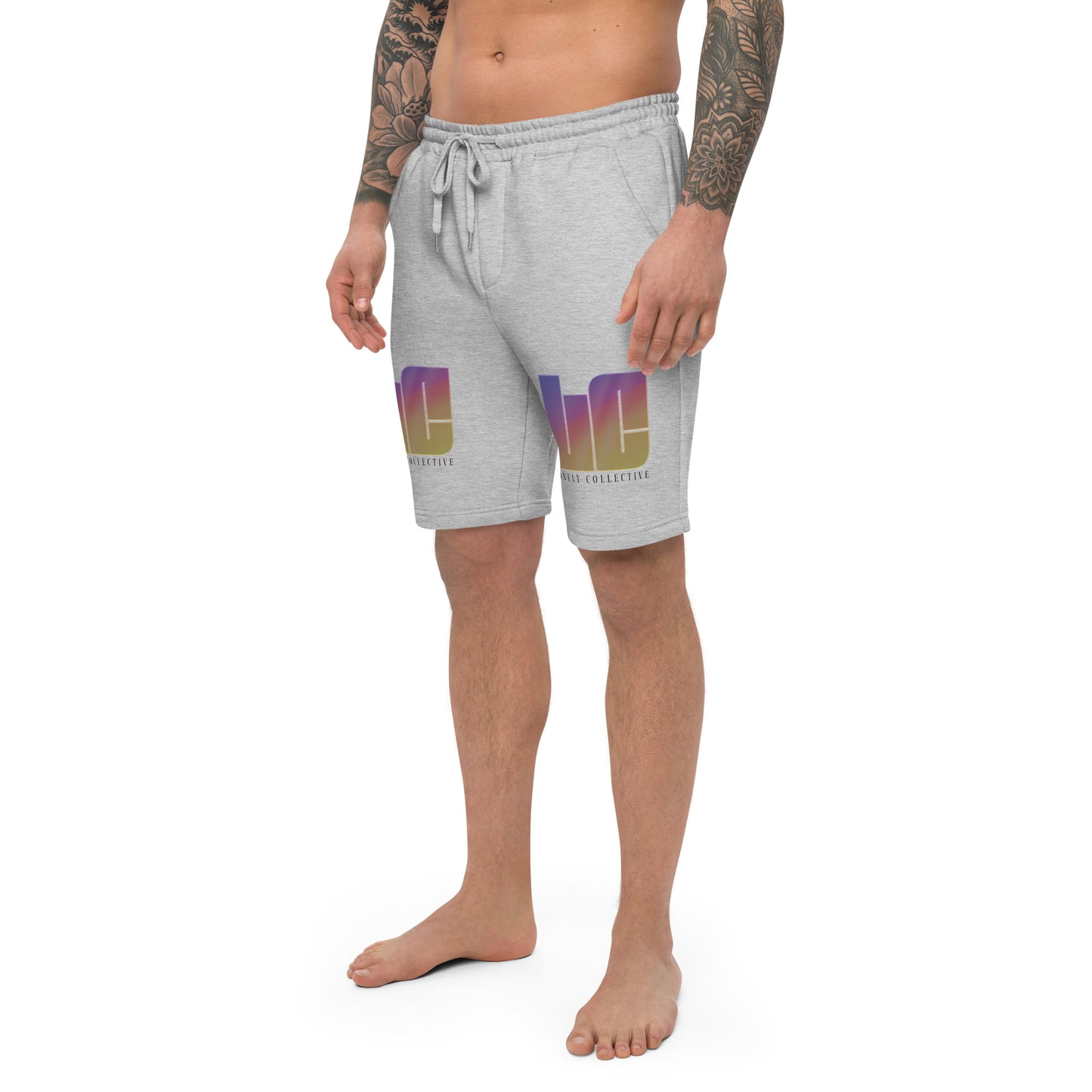 Men's Fleece Shorts | Lonely Sunset Print