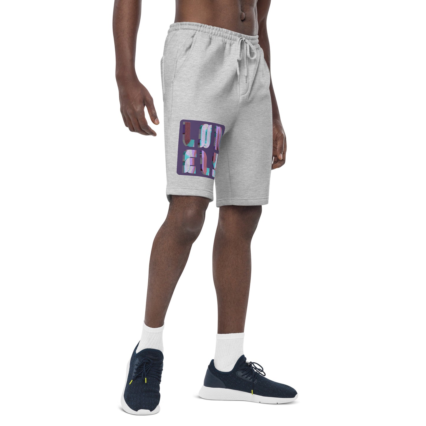 Men's Fleece Shorts | Lonely Candy Print