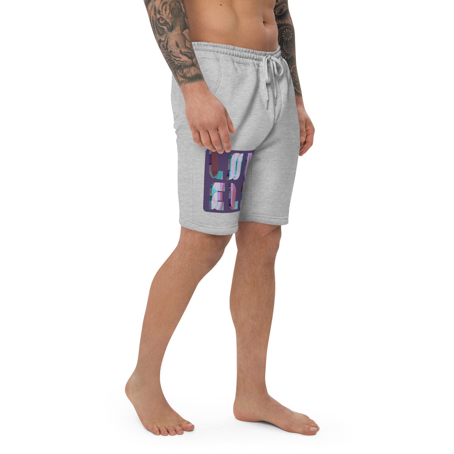 Men's Fleece Shorts | Lonely Candy Print