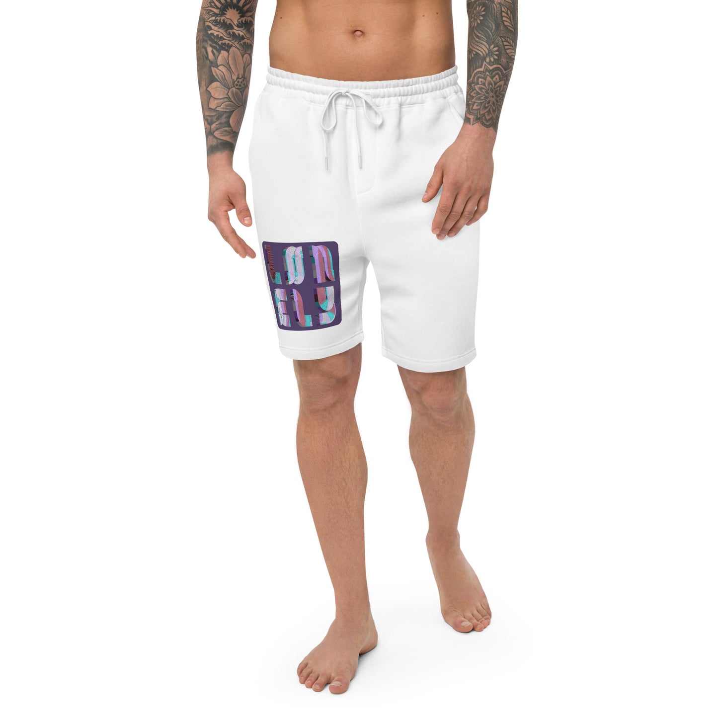Men's Fleece Shorts | Lonely Candy Print