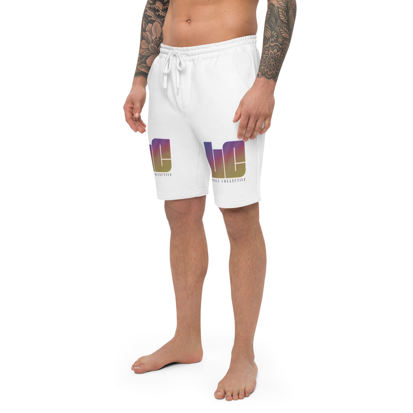 Men's Fleece Shorts | Lonely Sunset Print