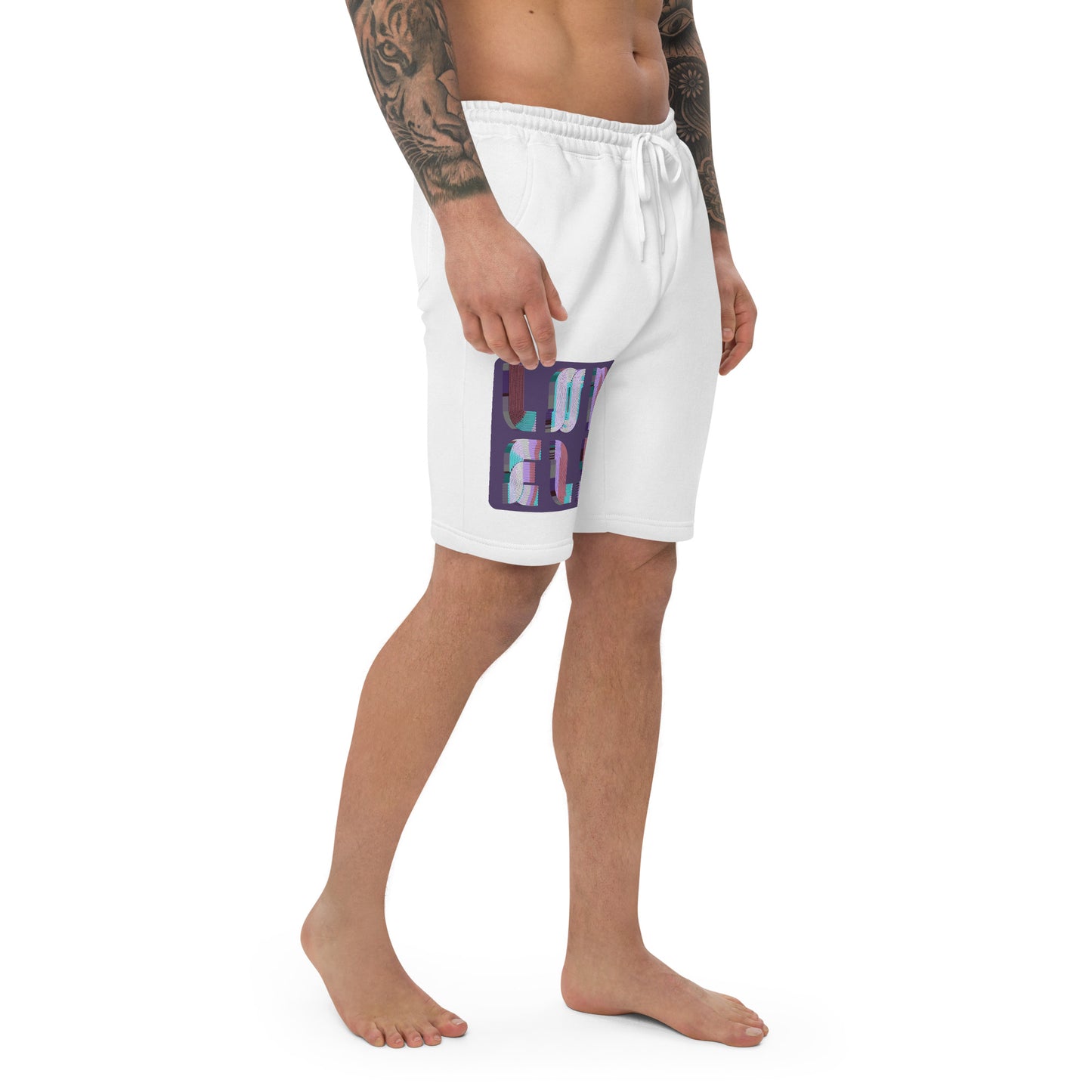 Men's Fleece Shorts | Lonely Candy Print