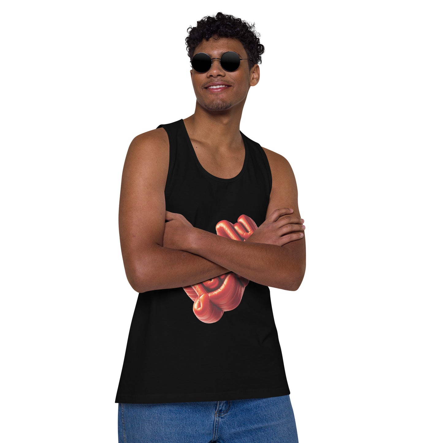 Men’s Premium Tank Top | Lonely Balloon