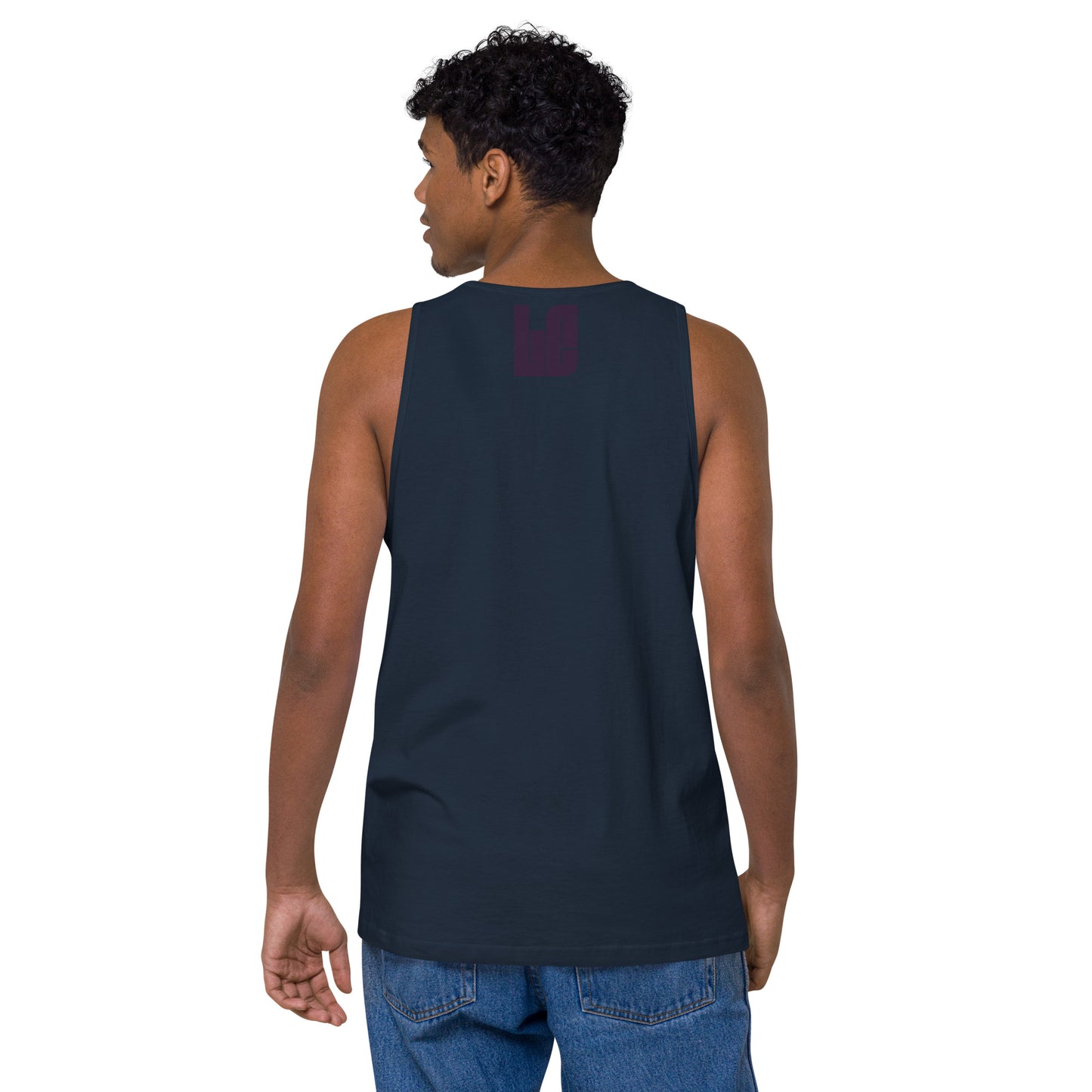 Men’s Premium Tank Top | Lonely Balloon