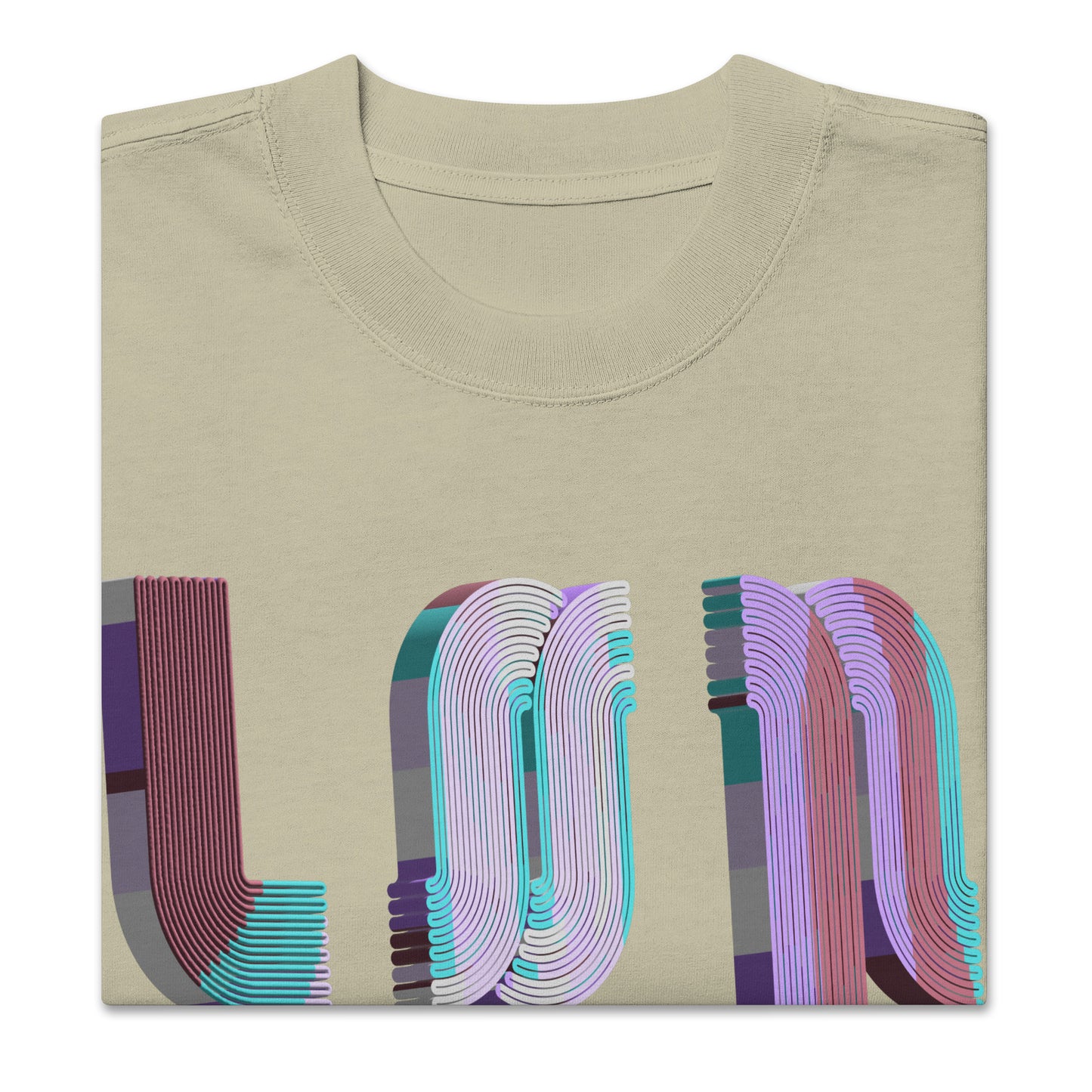 Oversized Faded T-Shirt | Lonely Candy Print