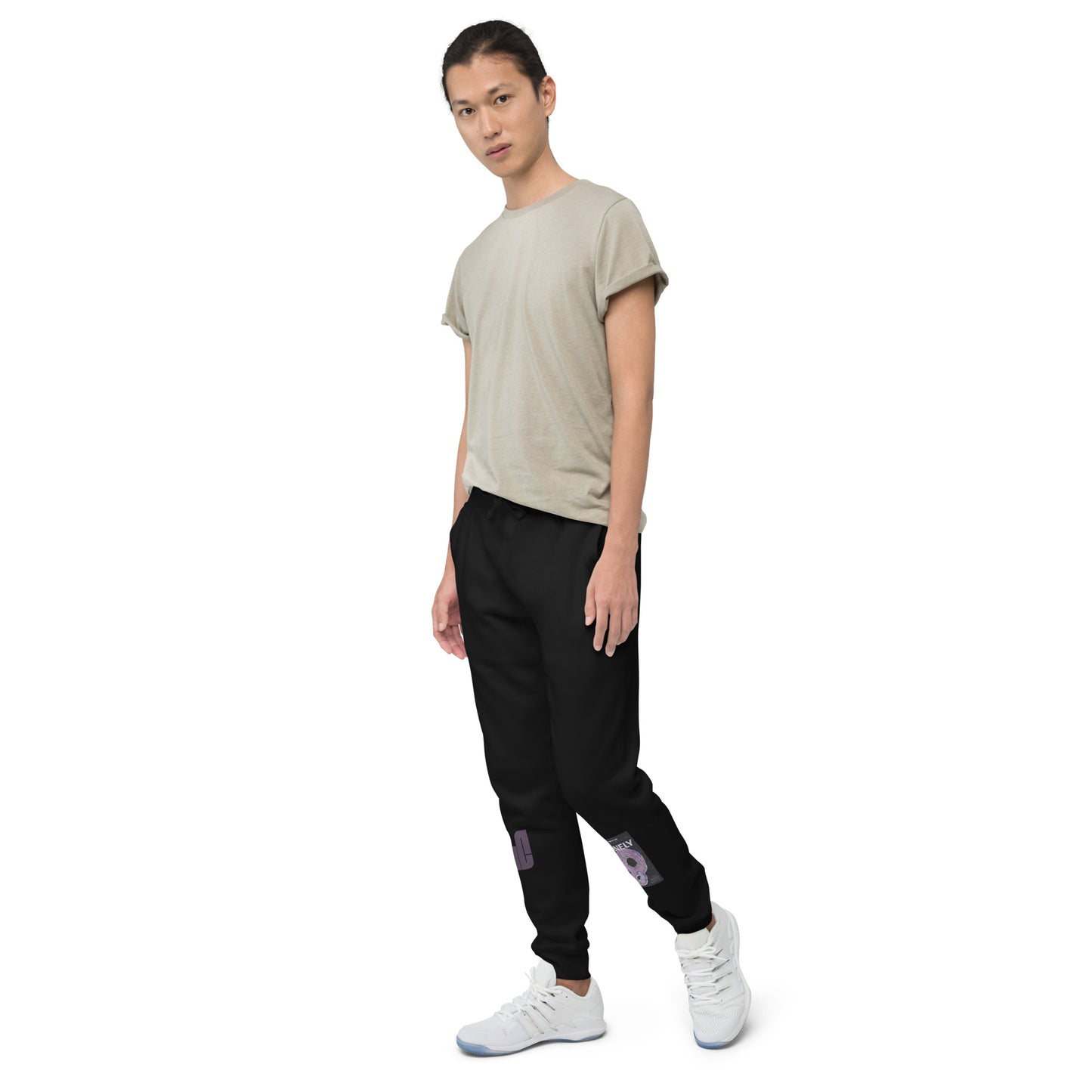 Unisex fleece sweatpants | Lonely Graphic Print