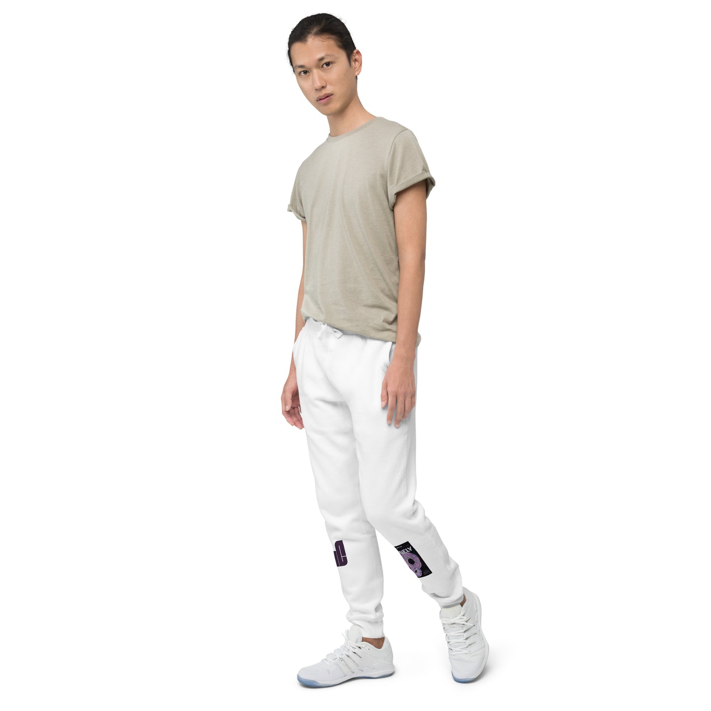Unisex fleece sweatpants | Lonely Graphic Print