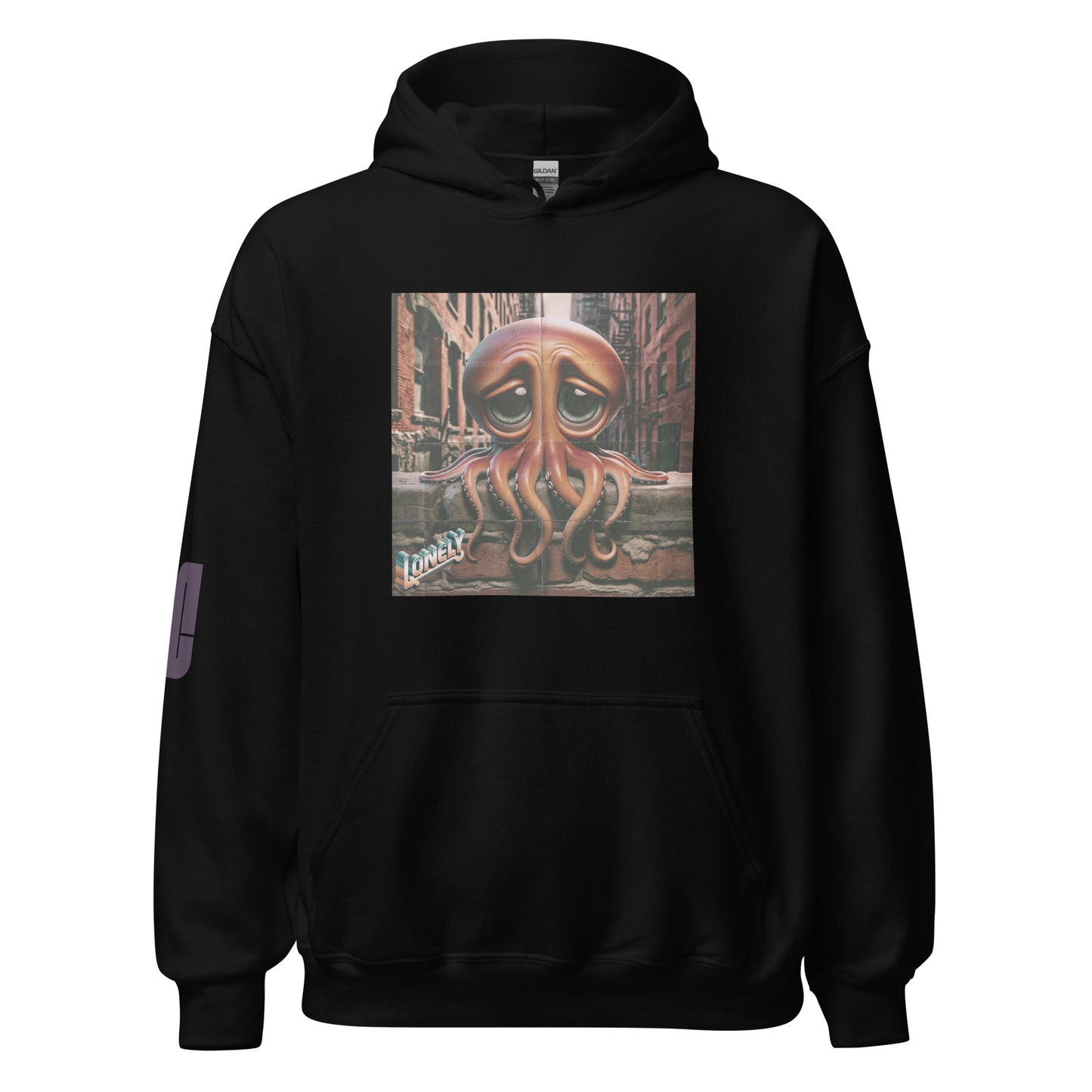 Unisex Hoodie | Lonely Octopus