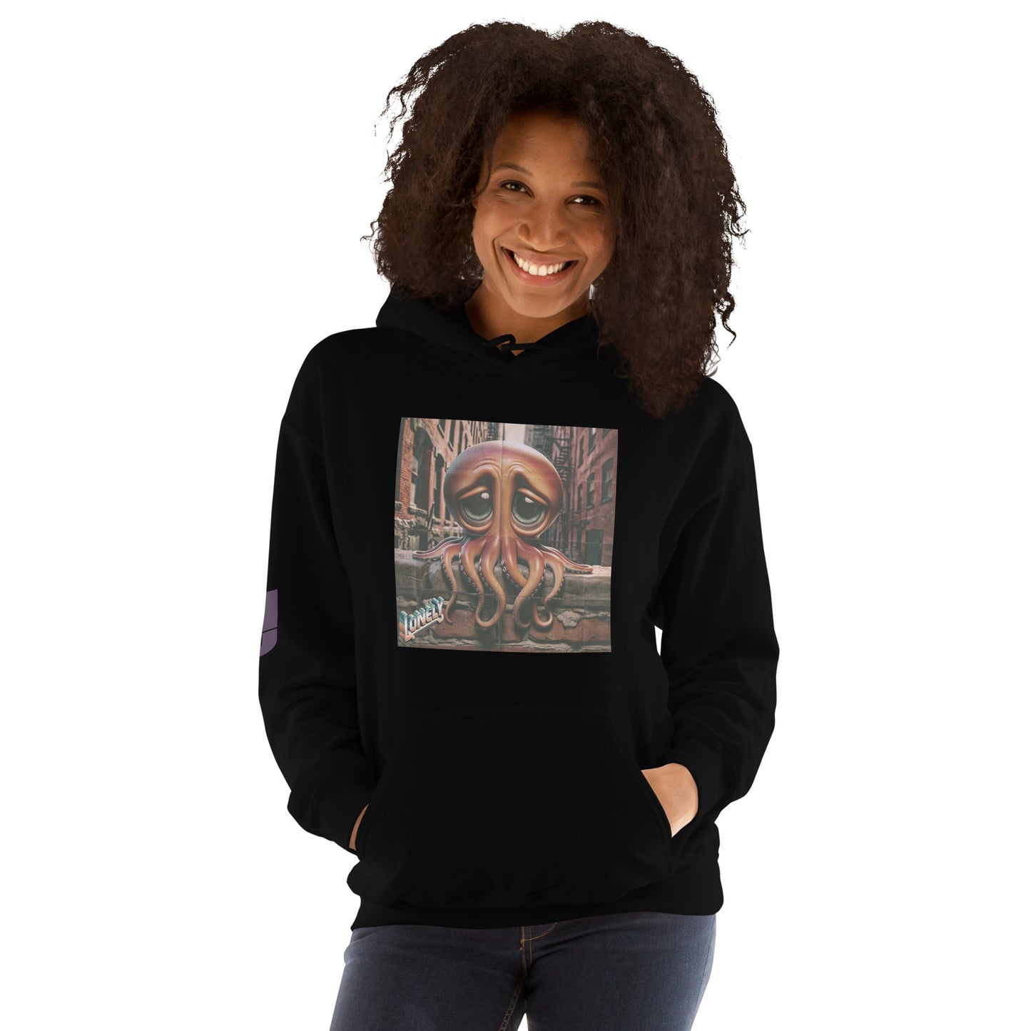 Unisex Hoodie | Lonely Octopus
