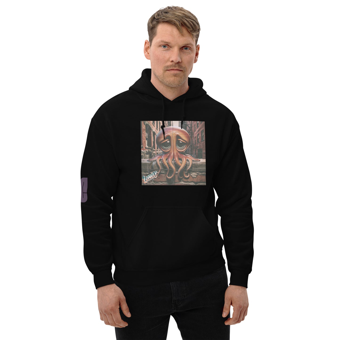 Unisex Hoodie | Lonely Octopus