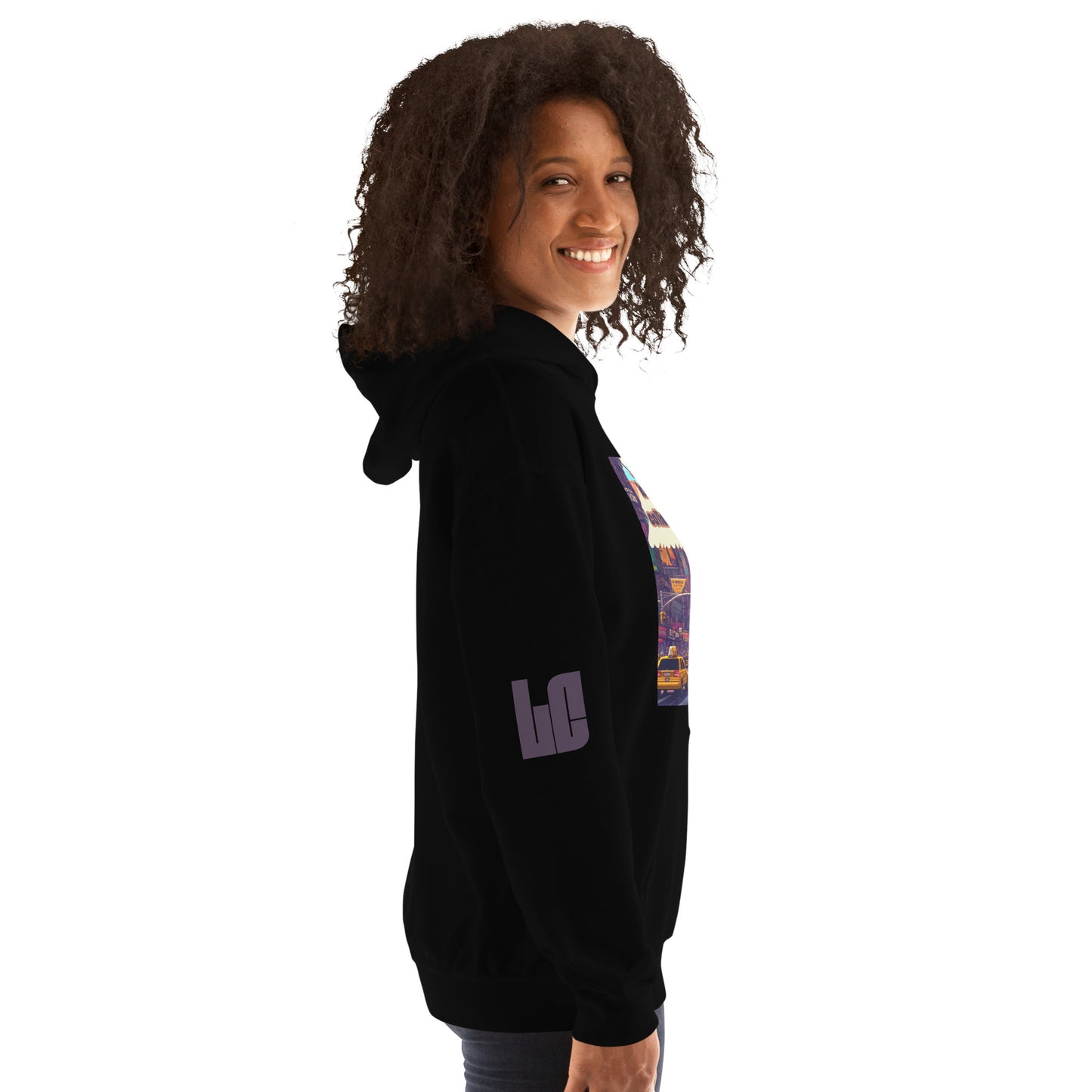 Unisex Hoodie | Lonely 16-Bit Ape