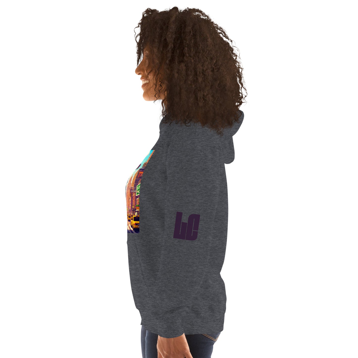 Unisex Hoodie | Lonely 16-Bit Ape
