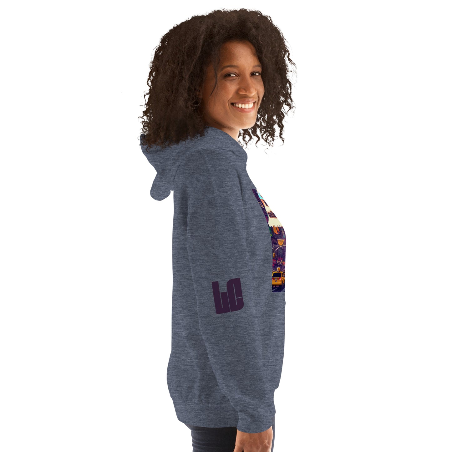Unisex Hoodie | Lonely 16-Bit Ape