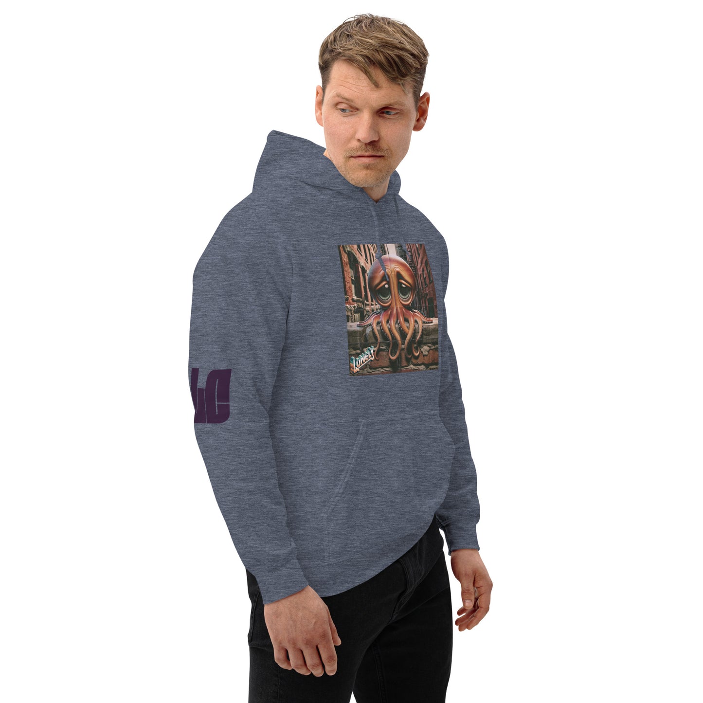 Unisex Hoodie | Lonely Octopus