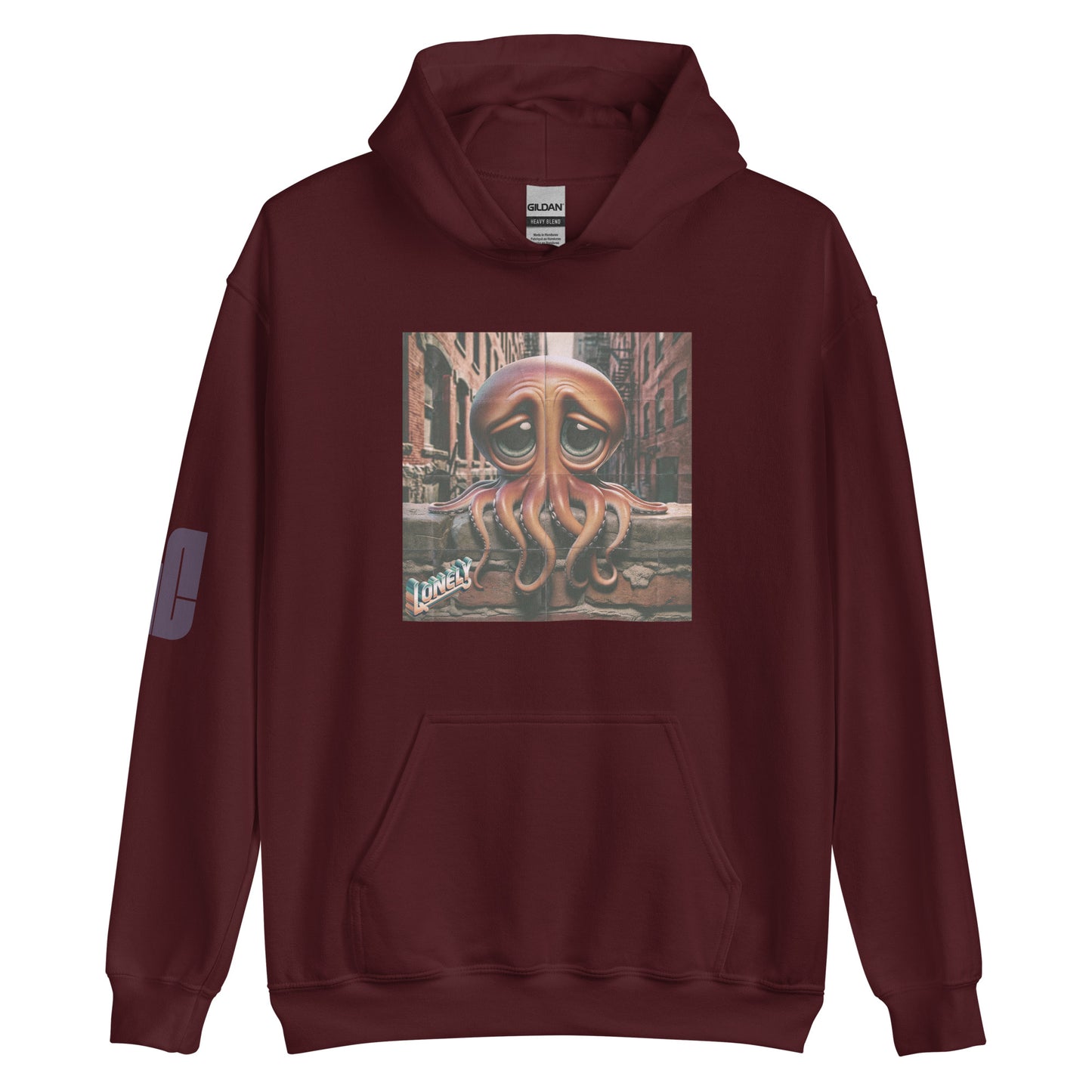 Unisex Hoodie | Lonely Octopus