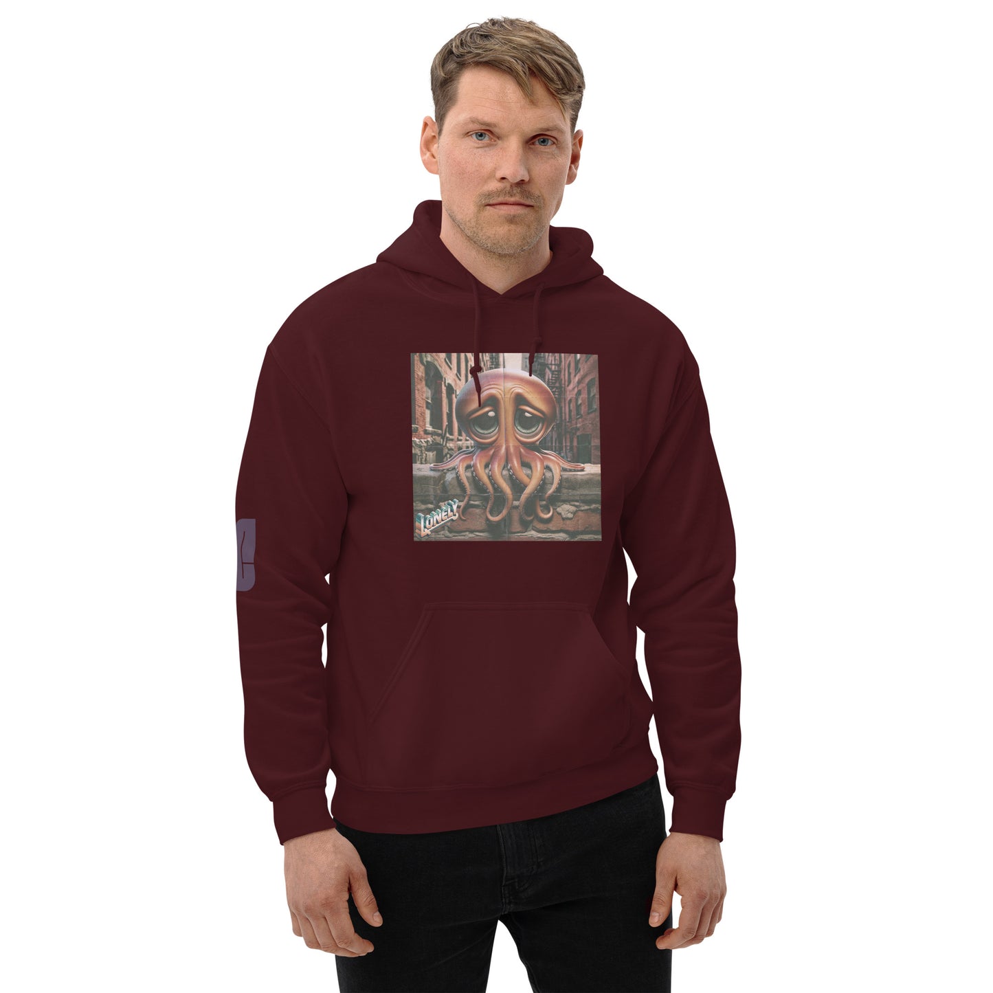 Unisex Hoodie | Lonely Octopus
