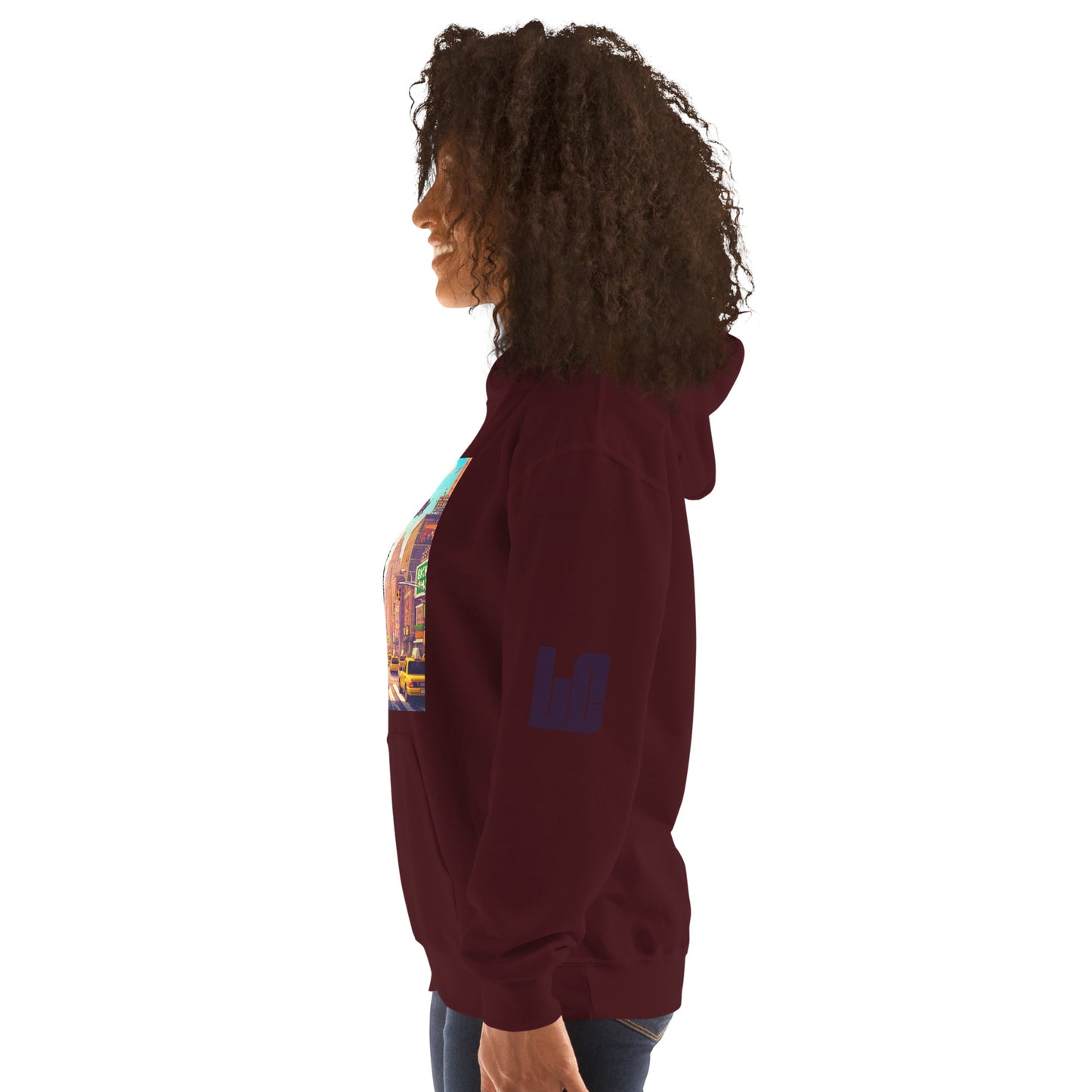 Unisex Hoodie | Lonely 16-Bit Ape