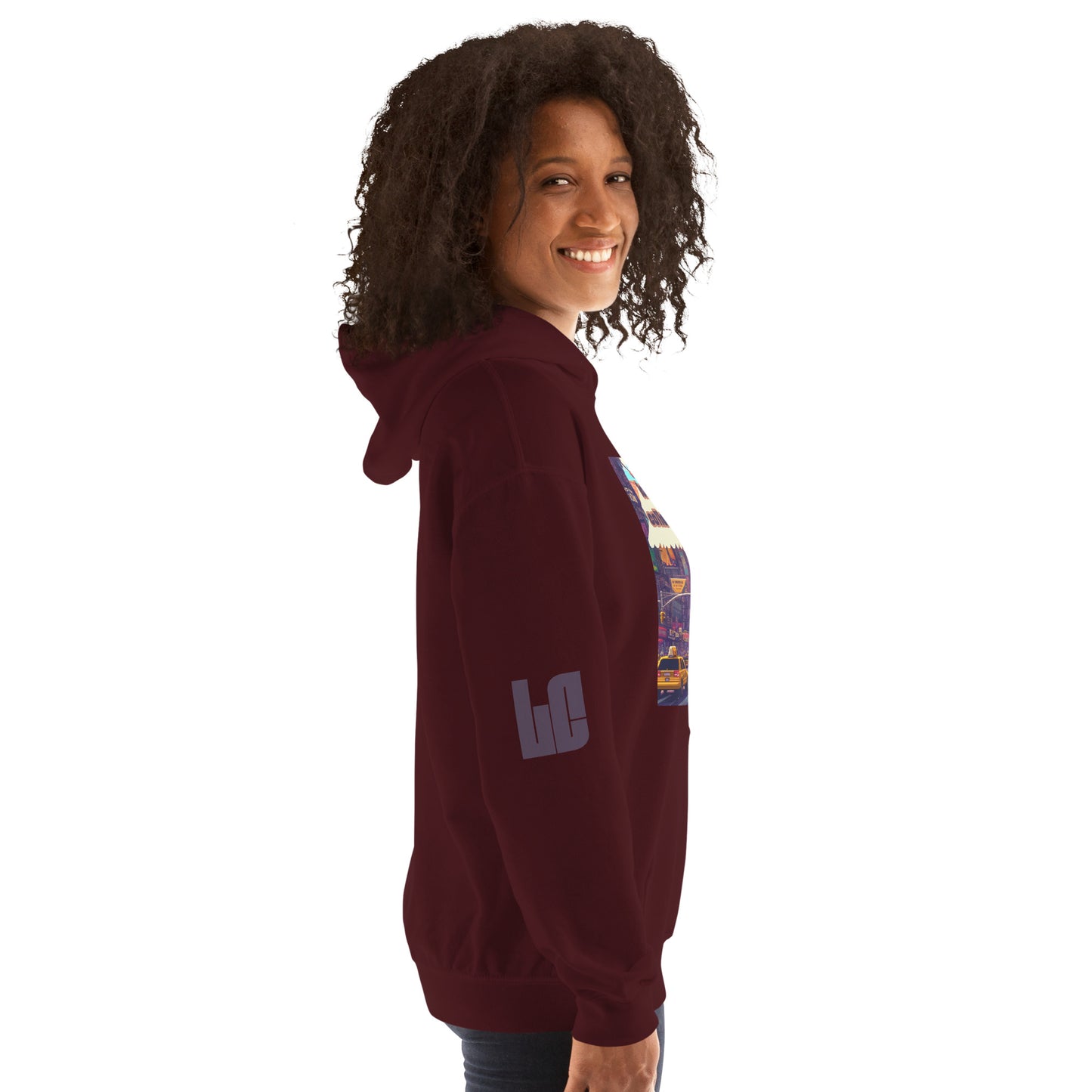 Unisex Hoodie | Lonely 16-Bit Ape