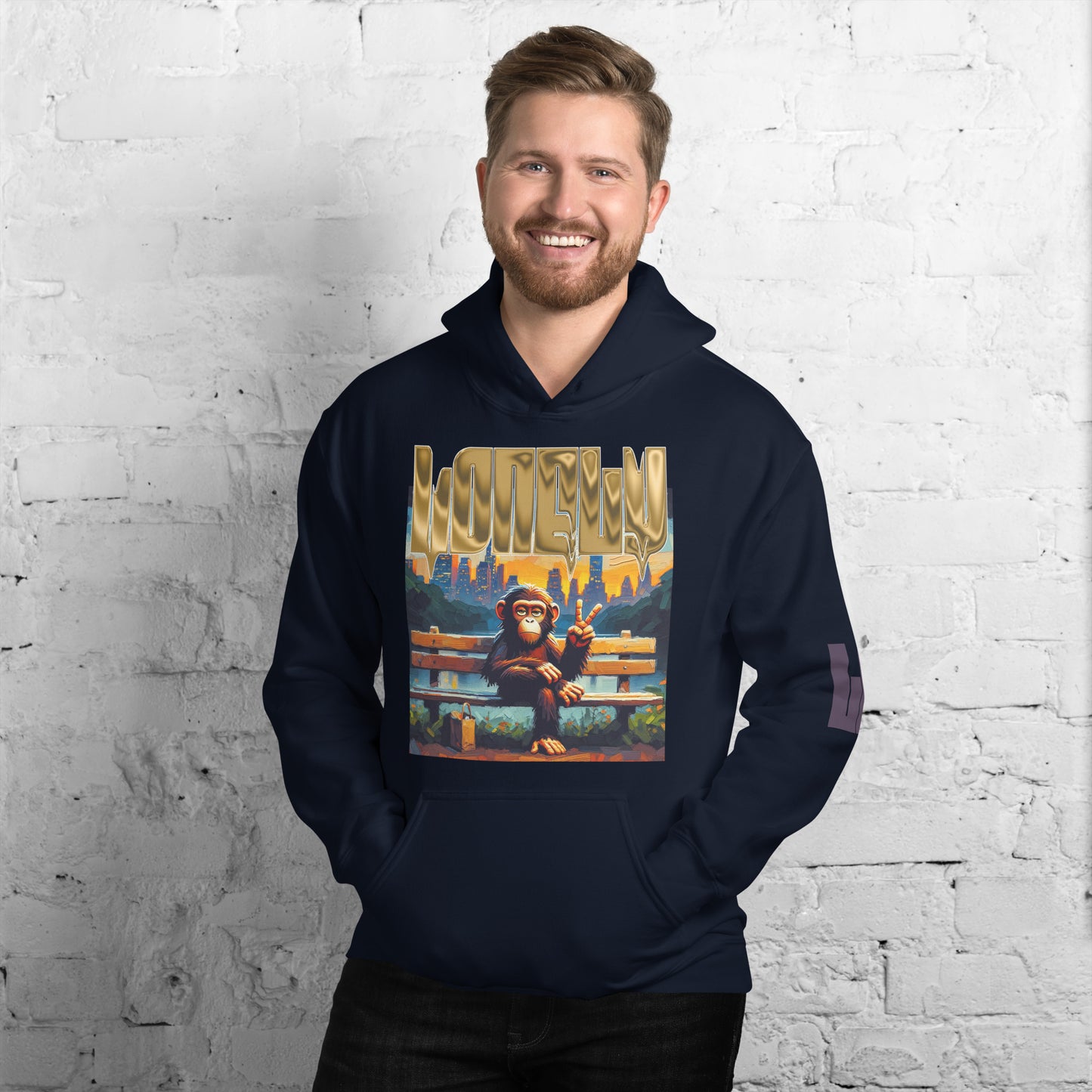 Unisex Hoodie | Lonely NYC Ape