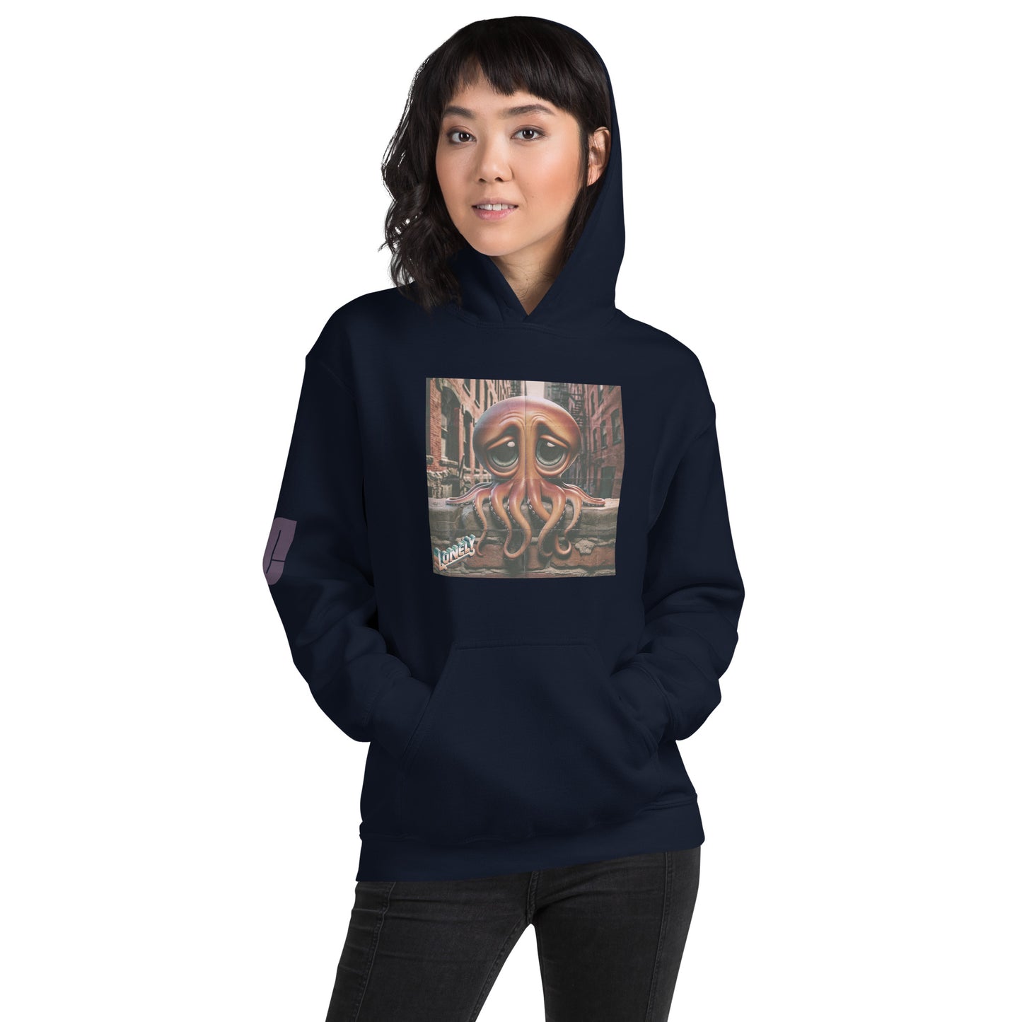 Unisex Hoodie | Lonely Octopus
