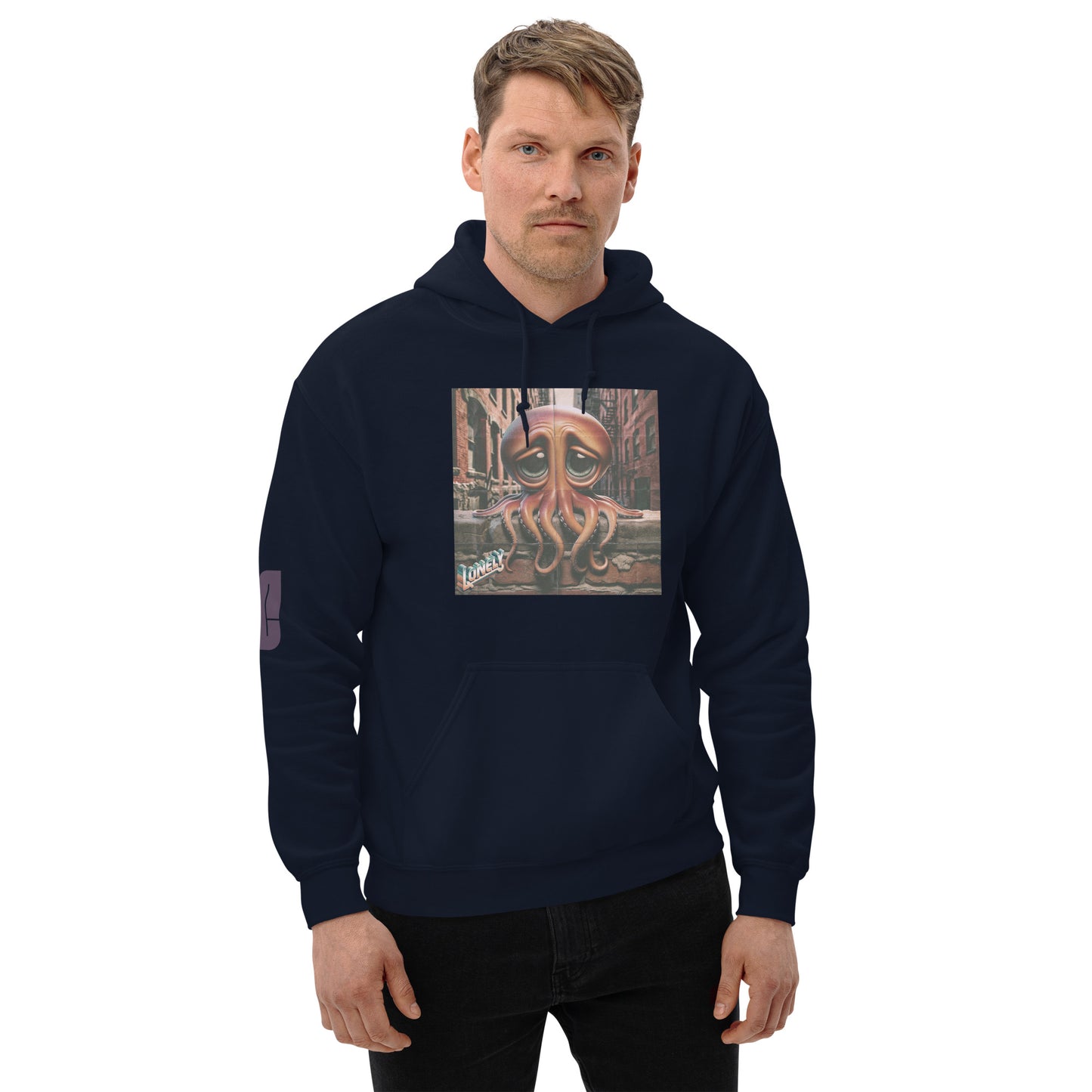 Unisex Hoodie | Lonely Octopus