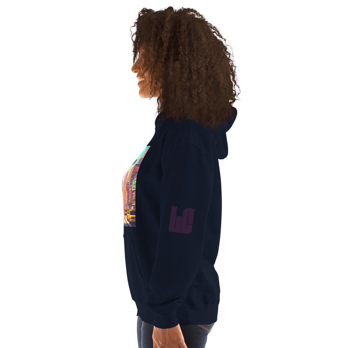Unisex Hoodie | Lonely 16-Bit Ape