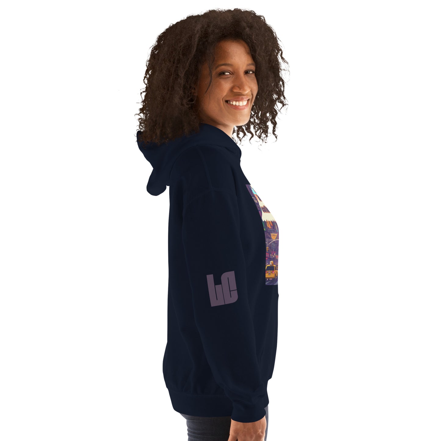 Unisex Hoodie | Lonely 16-Bit Ape