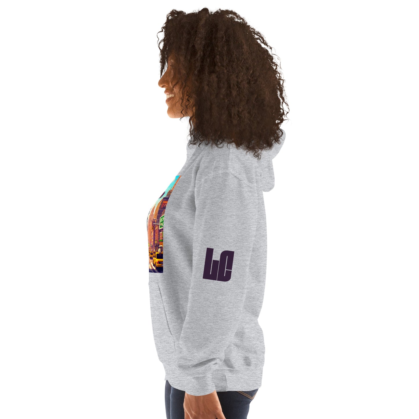 Unisex Hoodie | Lonely 16-Bit Ape