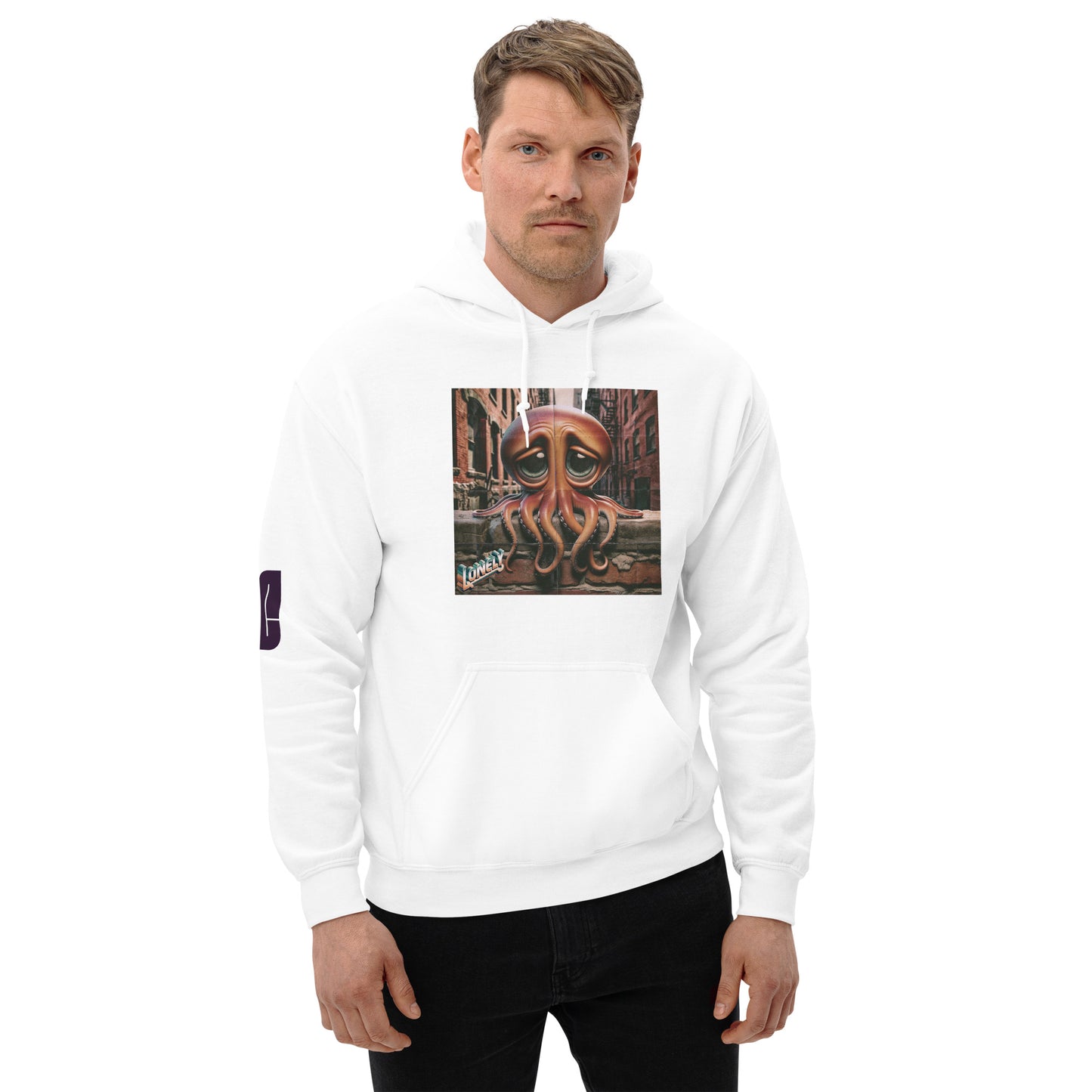 Unisex Hoodie | Lonely Octopus