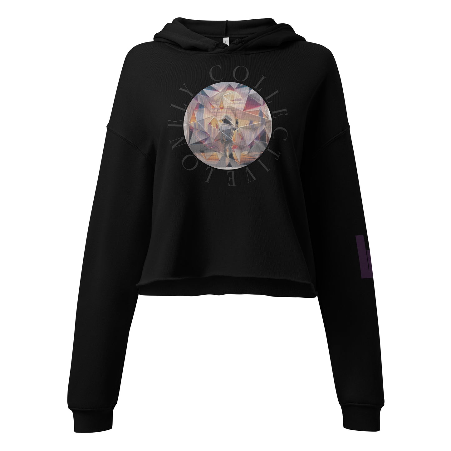 Crop Hoodie | Lonely Astronaut