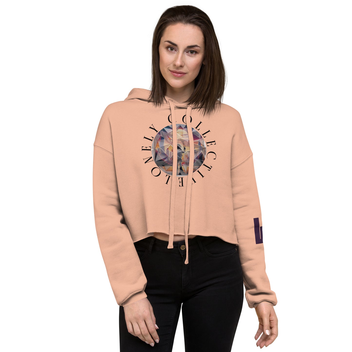 Crop Hoodie | Lonely Astronaut