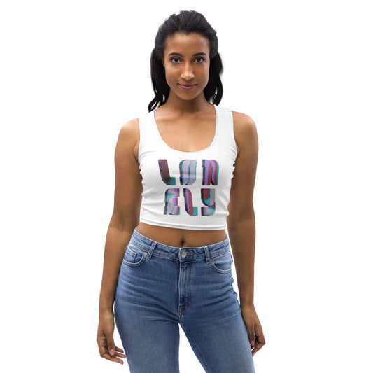 Crop Top | Candy Print