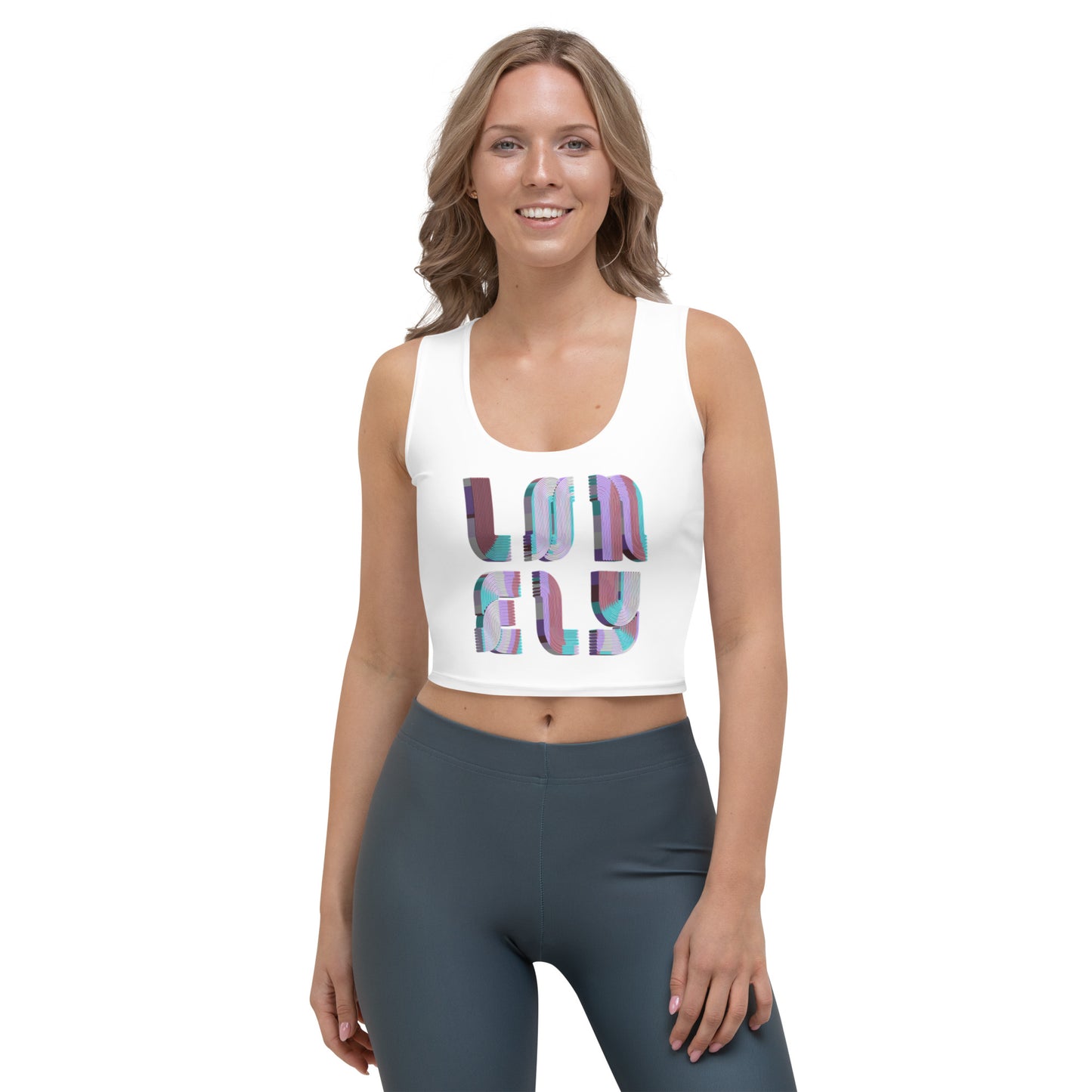 Crop Top | Candy Print