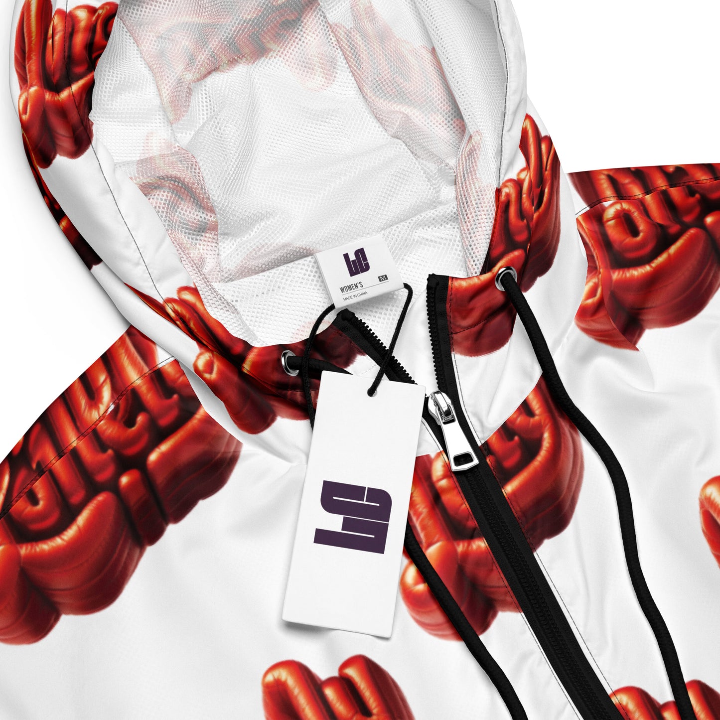 Women’s Cropped Windbreaker | Lonely Balloon