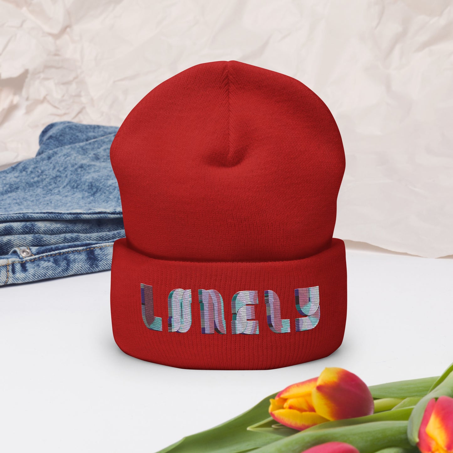 Cuffed Beanie - Lonely Candy (Stitched)