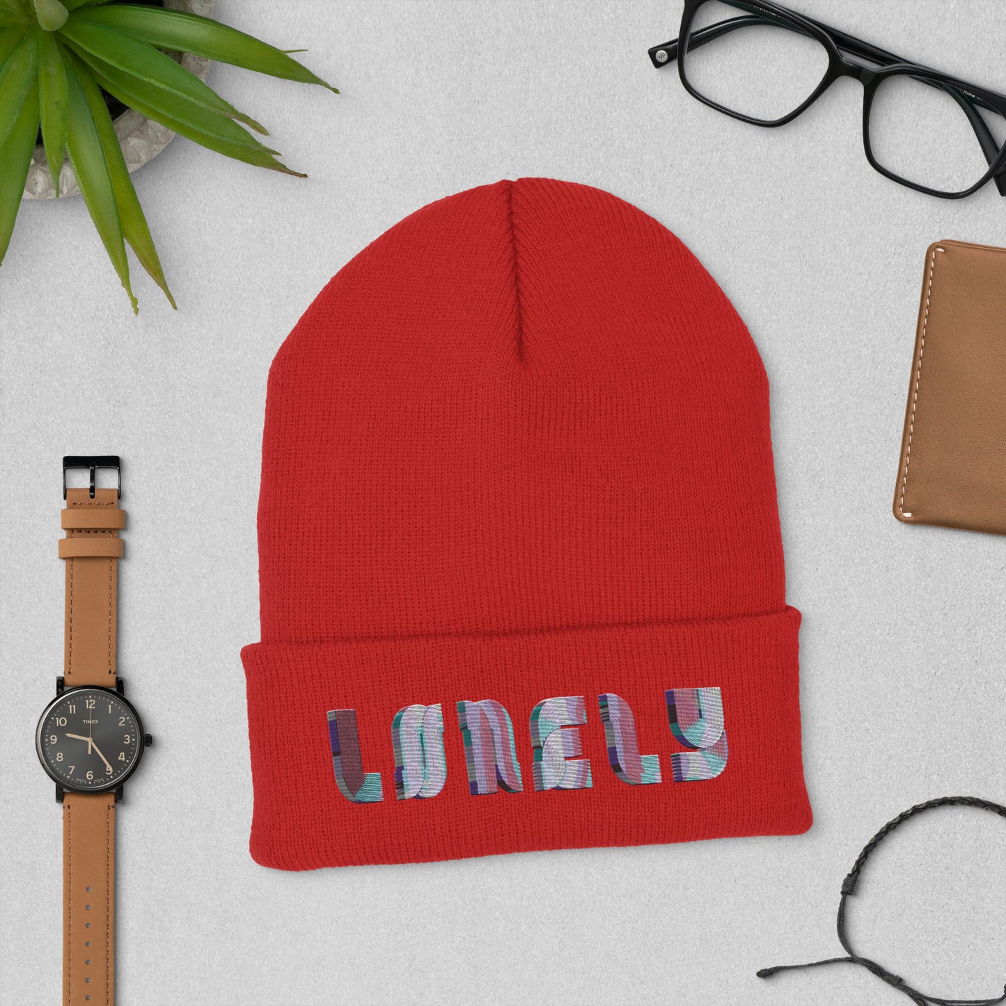 Cuffed Beanie - Lonely Candy (Stitched)