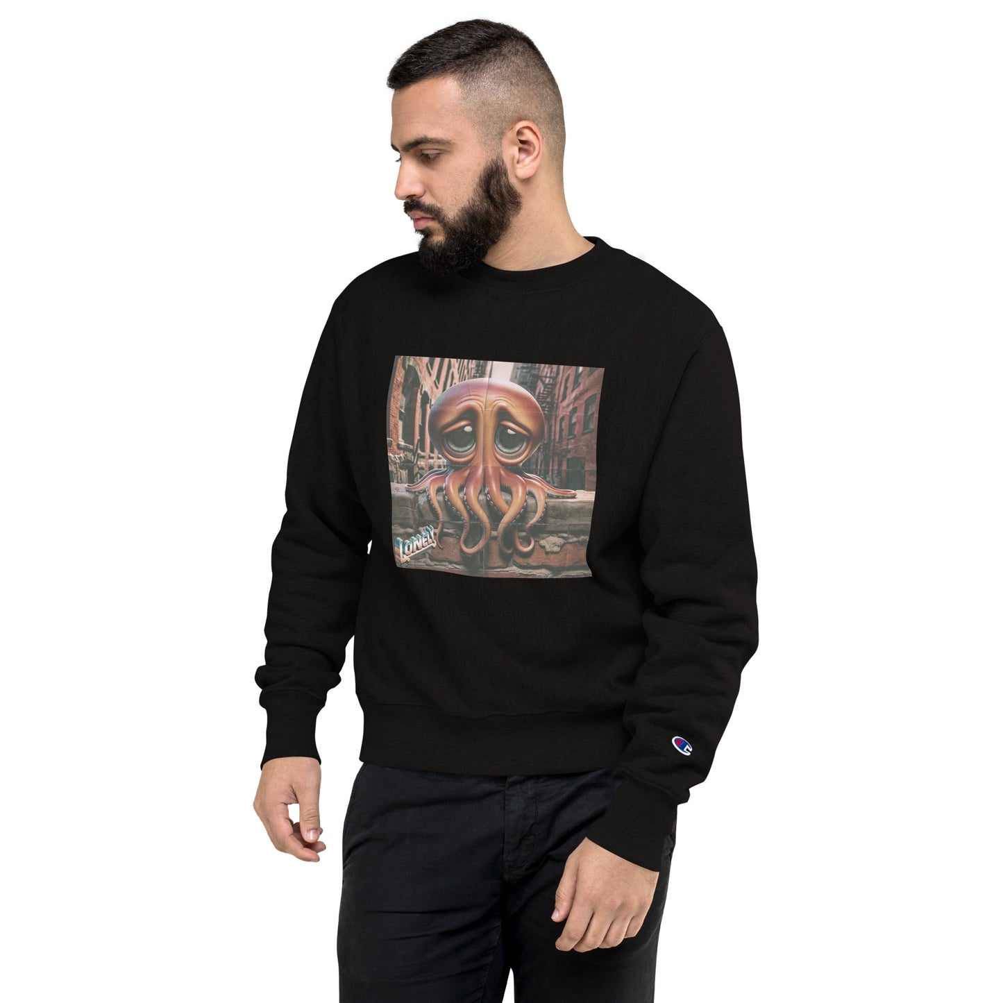 Champion Sweatshirt | Lonely Octopus