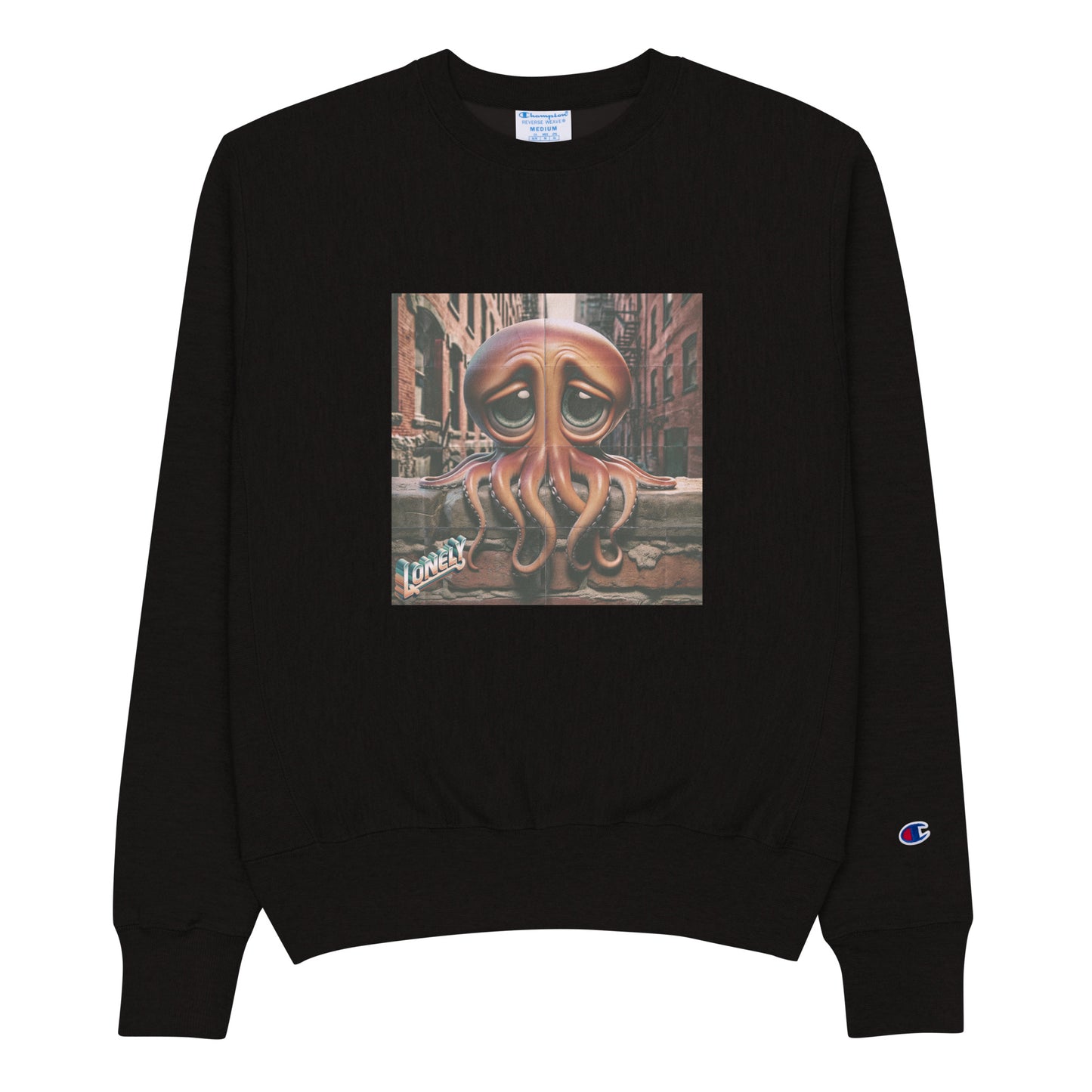 Champion Sweatshirt | Lonely Octopus