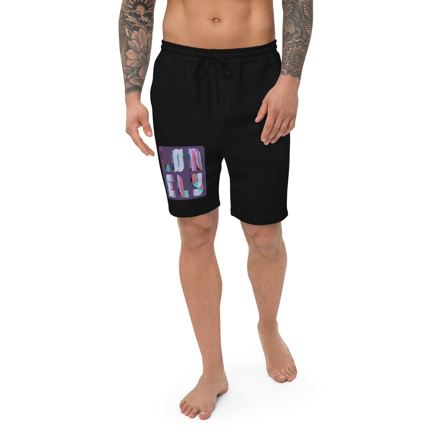 Men's Fleece Shorts | Lonely Candy Print